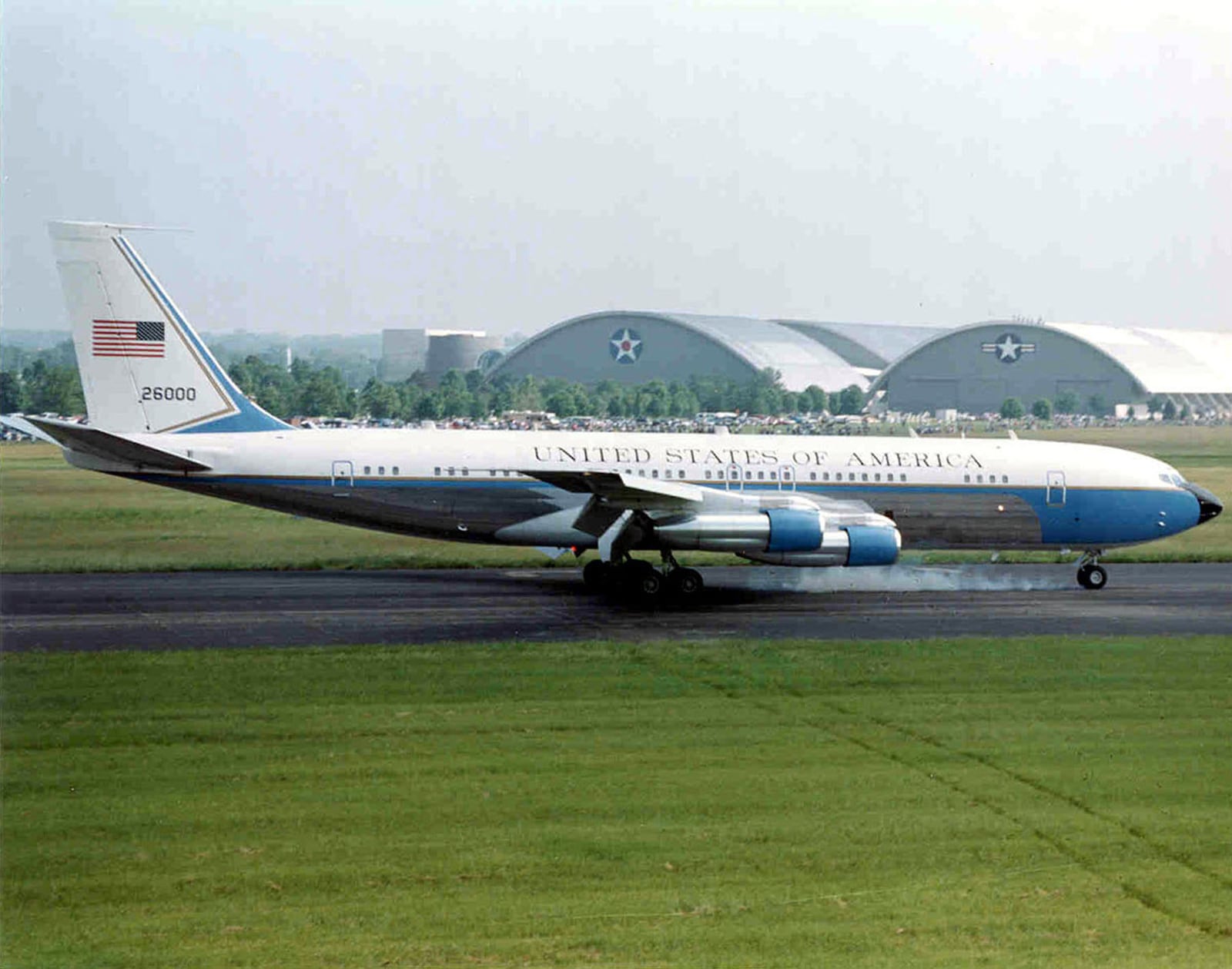 DAYTON, Ohio -- Boeing VC-137C SAM 26000 at the National Museum of the United States Air Force. (U.S. Air Force photo)