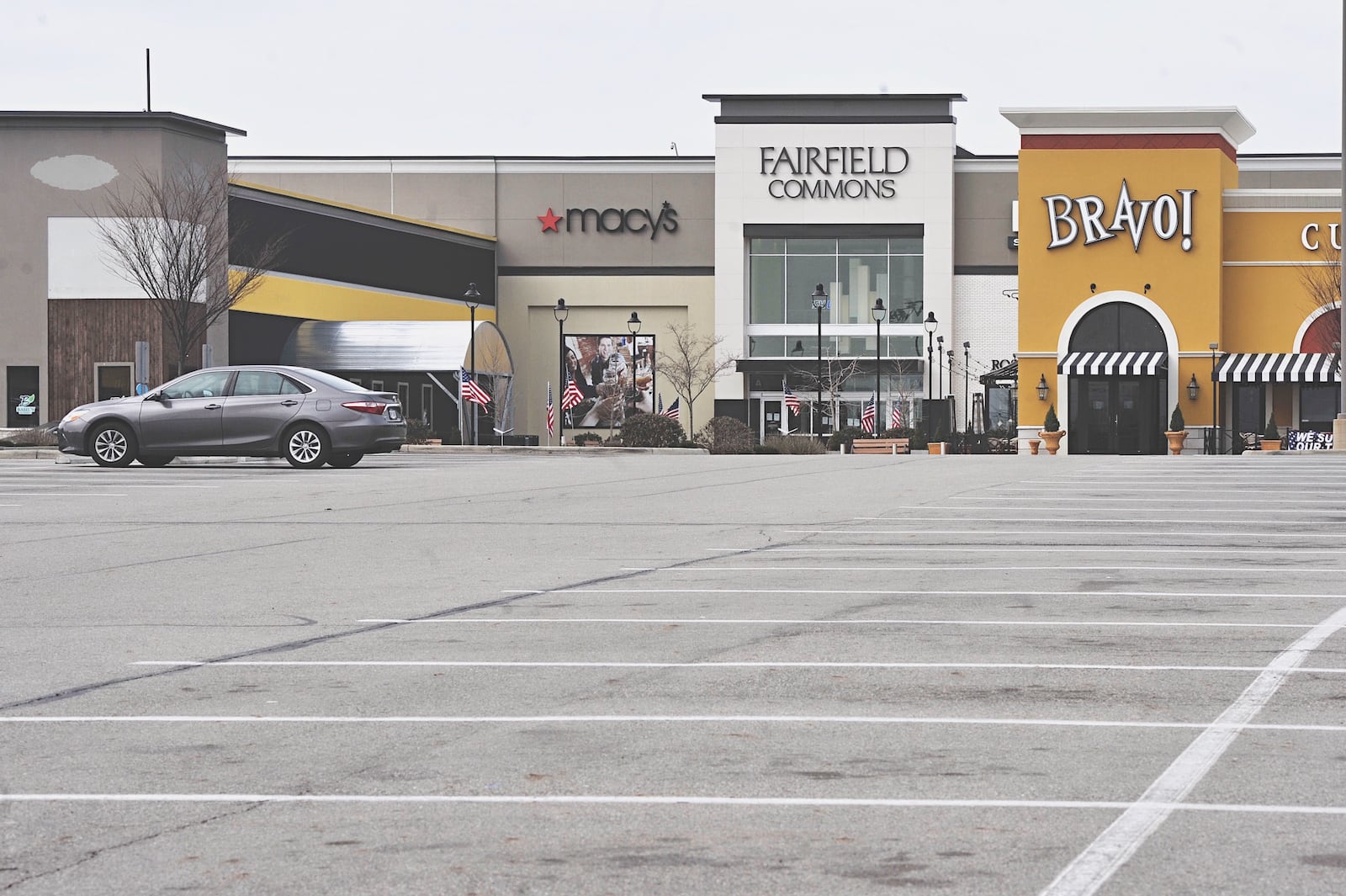 The Mall at Fairfield Commons is temporarily closed due to the spread of COVID-19, but has announced it will reopen on May 12.. MARSHALL GORBYSTAFF