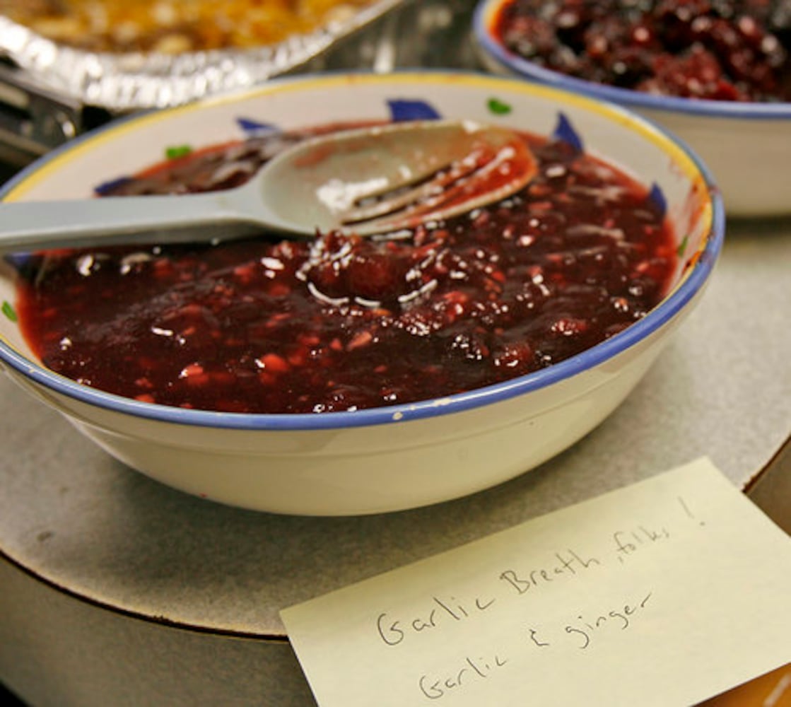 A fire department Thanksgiving