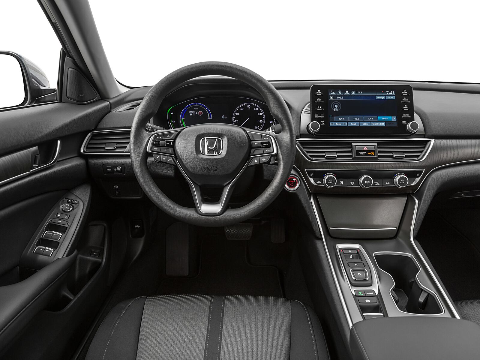 2021 Honda Accord Hybrid interior. Metro Creative Services photo.