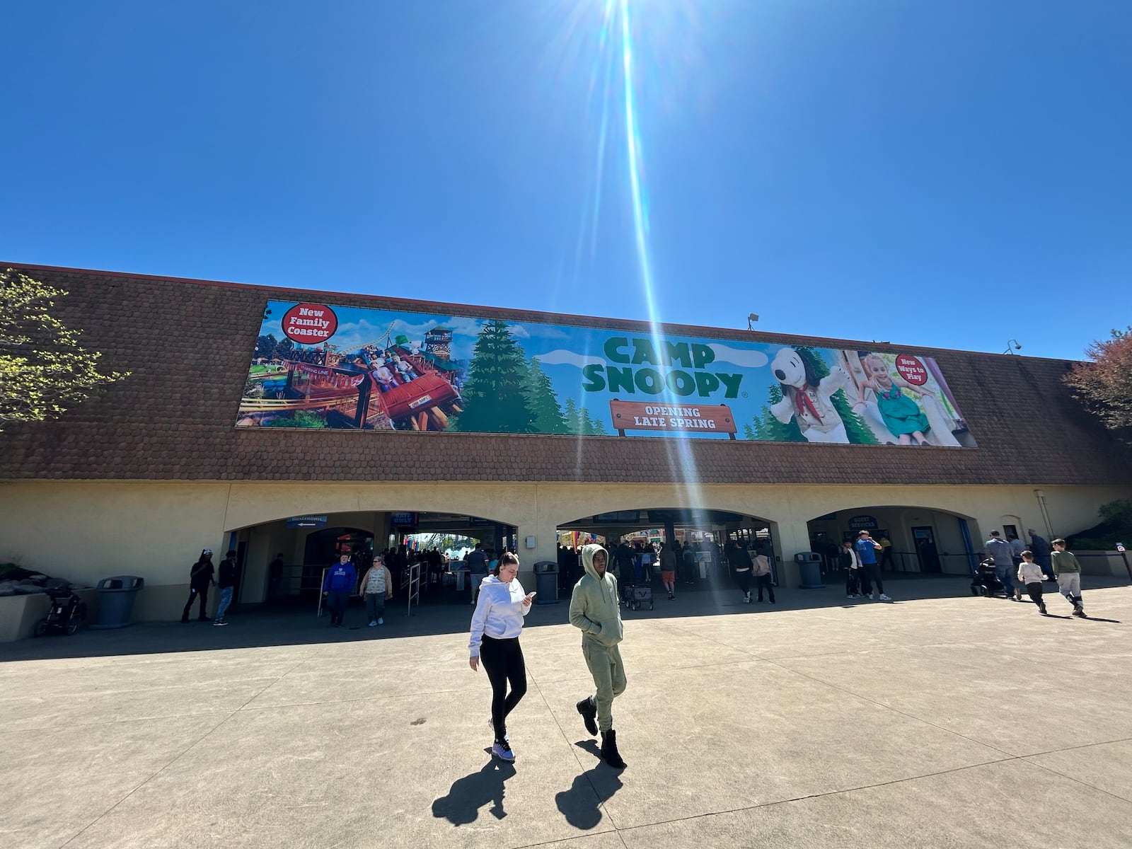 Kings Island opened for its 52nd season on Saturday, April 20, 2024. ALEX CUTLER/STAFF