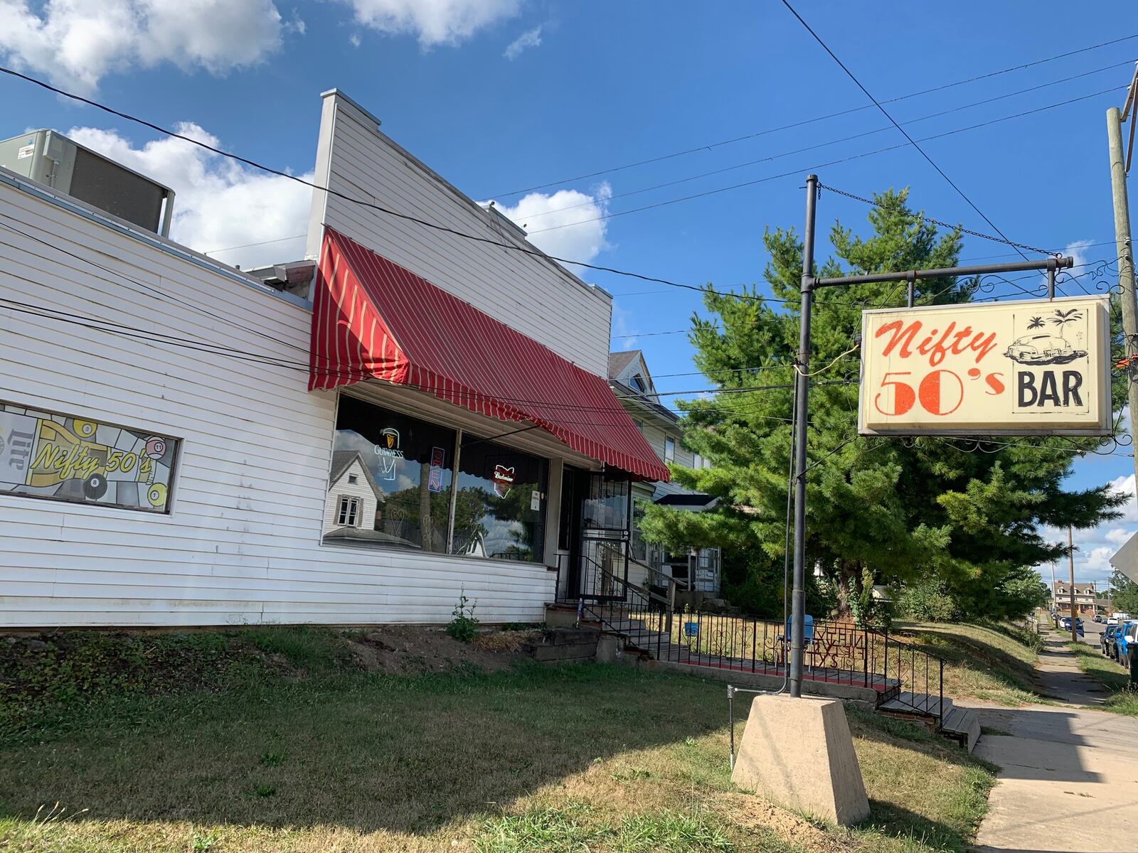 Kim Frazier purchased a long-time neighborhood bar, Nifty 50s, in August of last year. Food service began in mid-May this year.