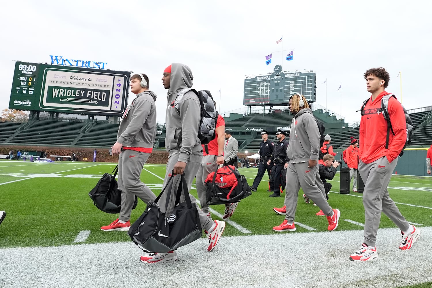 Ohio St Northwestern Football