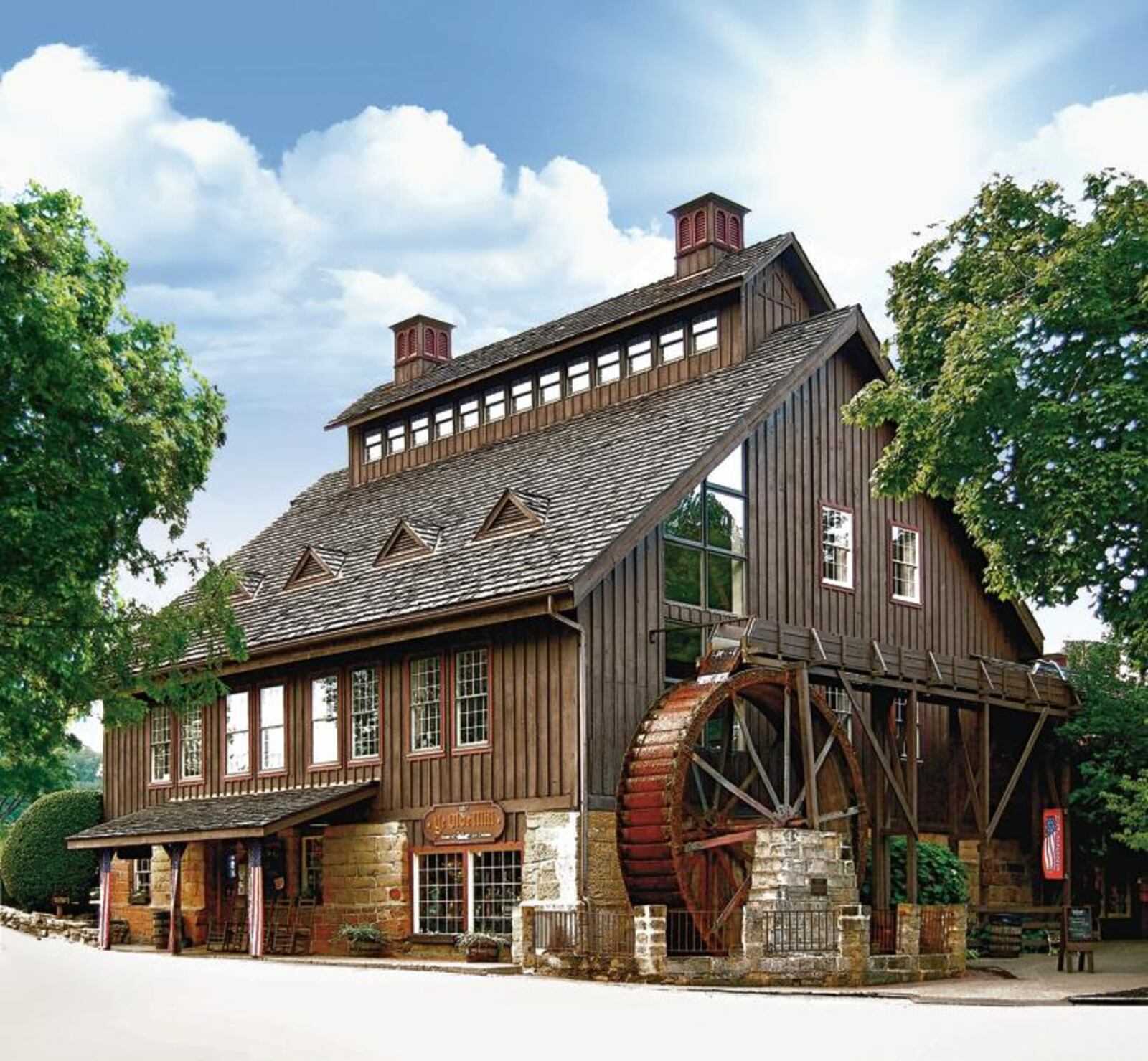 Velvet Ice Cream's Ye Olde Mill in Utica, Ohio.