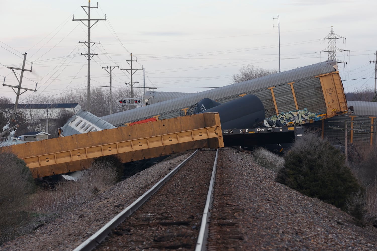 Clark County Train Derailment 