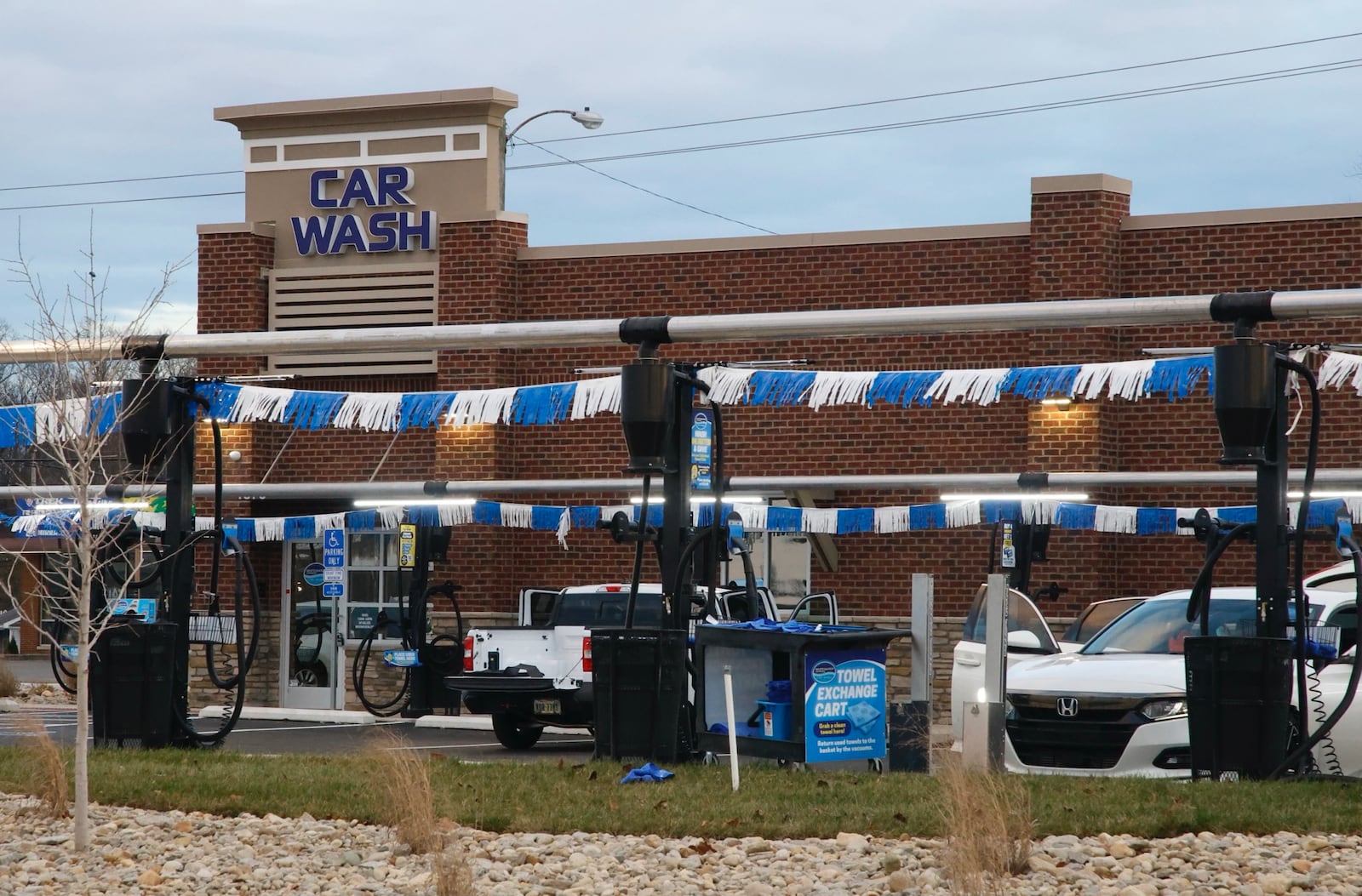 The new Whitewater Express car wash is now open. BILL LACKEY/STAFF