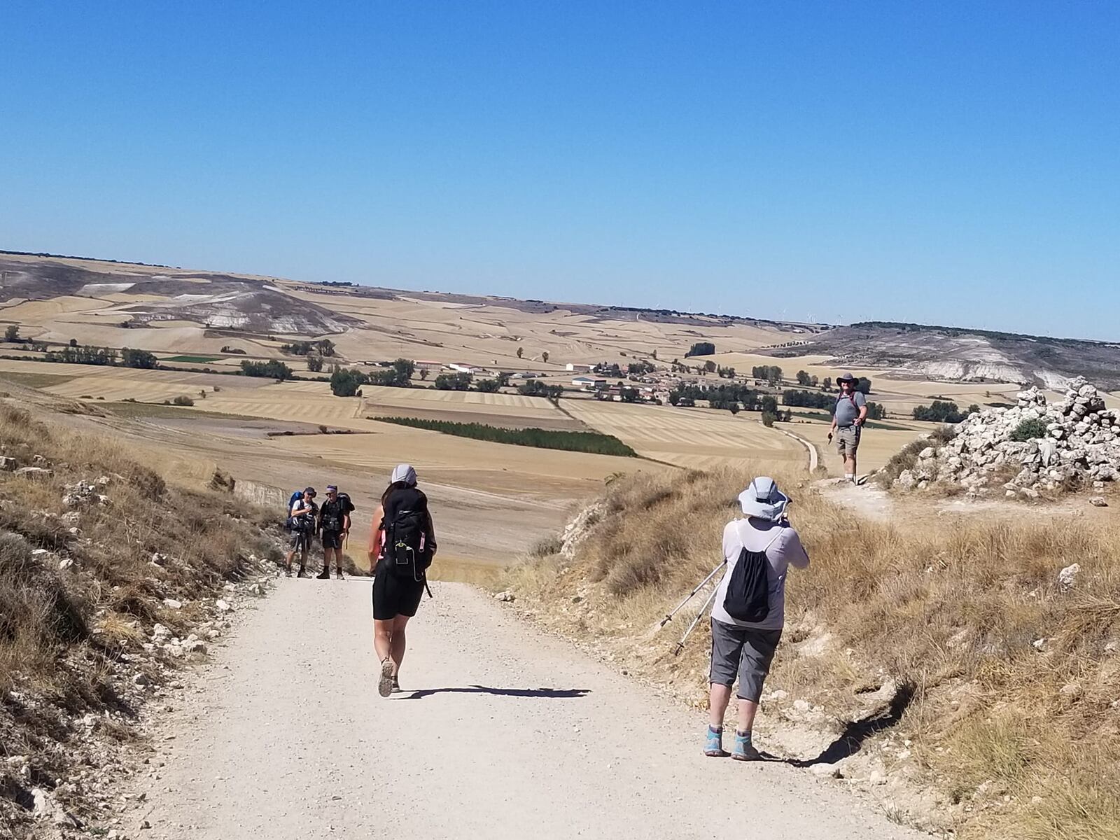 A view of the vast plains of northern Spain. CONTRIBUTED