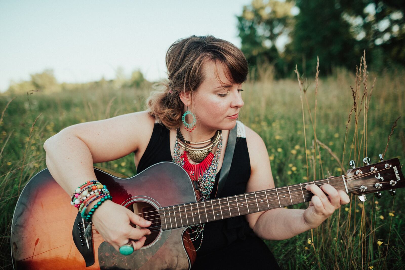 Local singer-songwriter Amber Hargett’s debut album, “Paper Trail,” a collection of lushly-recorded Americana songs, is being released at Yellow Cab Tavern in Dayton on Saturday, March 30. CONTRIBUTED