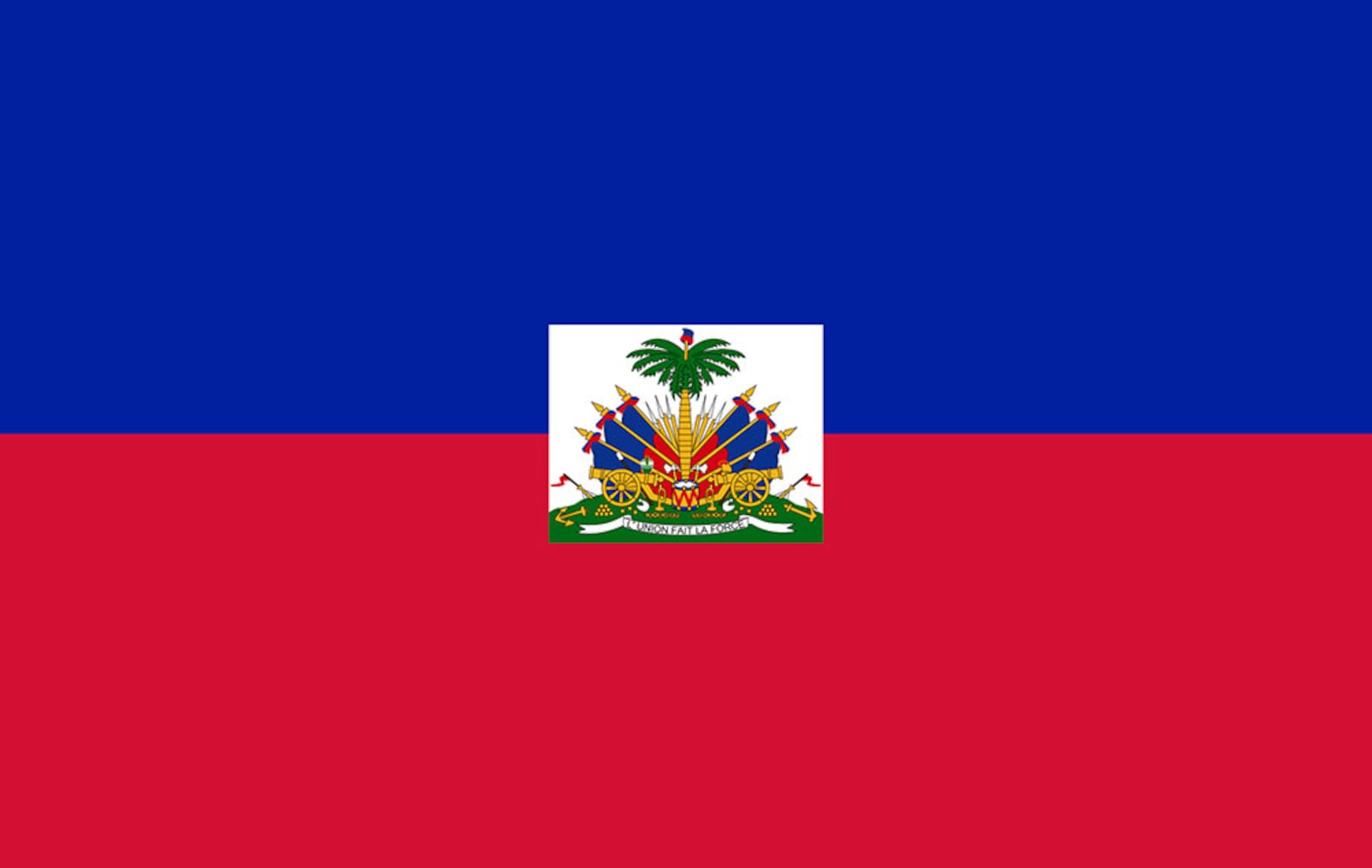 File photo of flag of Haiti