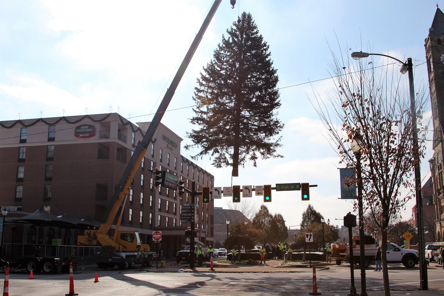 PHOTOS: Springfield Gets Holiday Tree