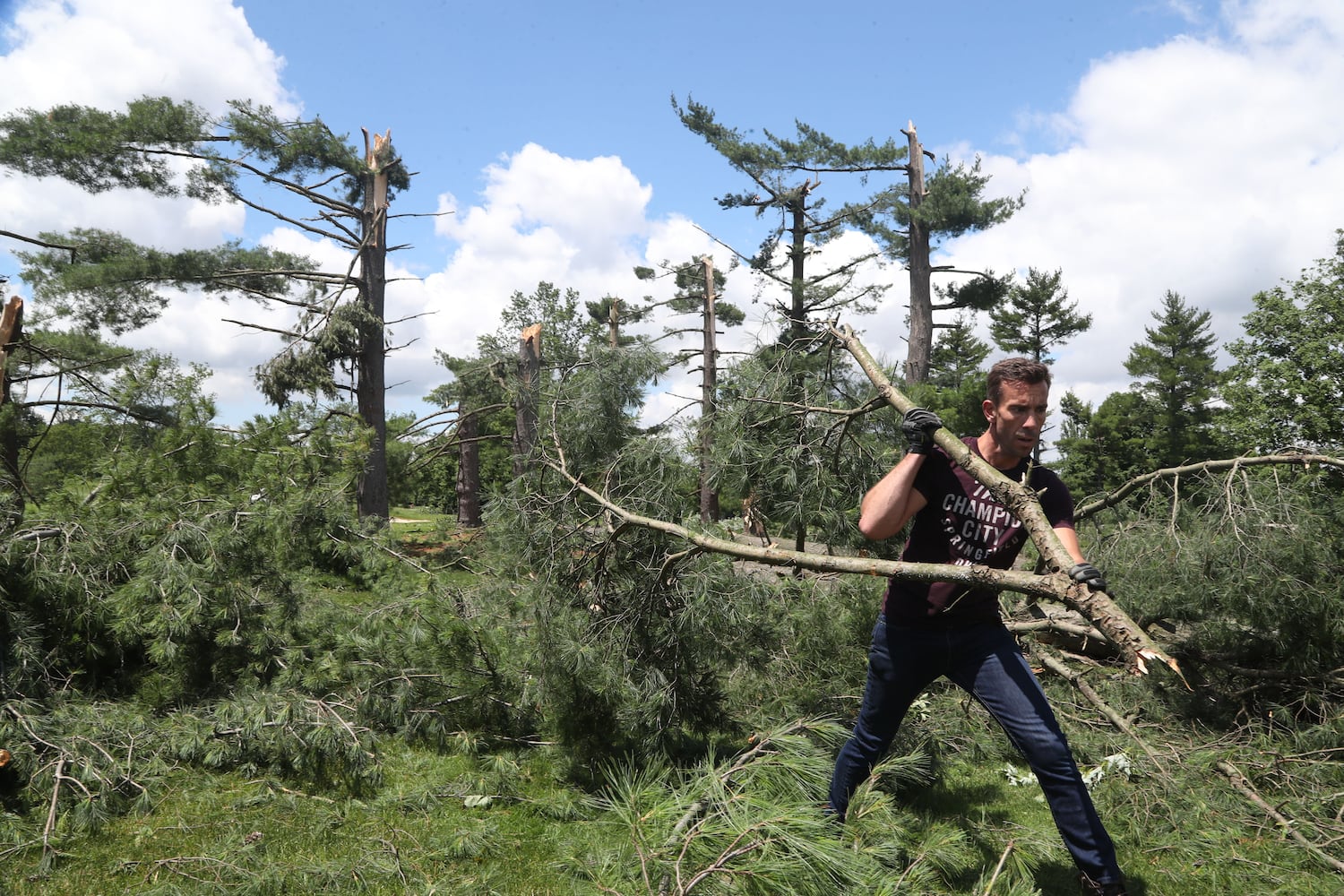 storm damage caused by tornadoes