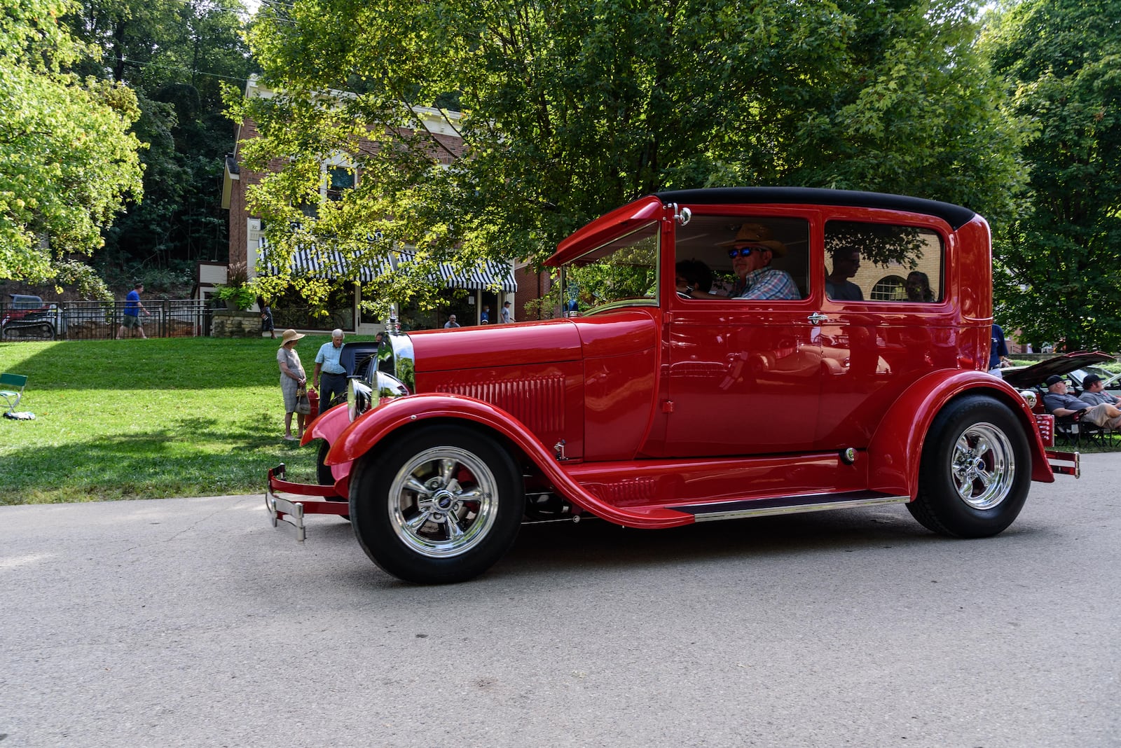 The 14th Annual Dayton Concours d’Elegance returned to Carillon Historical Park on Sunday, September 19, 2021. Cars and motorcycles of the Roarin’ Twenties were celebrated. Last year’s show was canceled due to the COVID-19 pandemic. TOM GILLIAM / CONTRIBUTING PHOTOGRAPHER