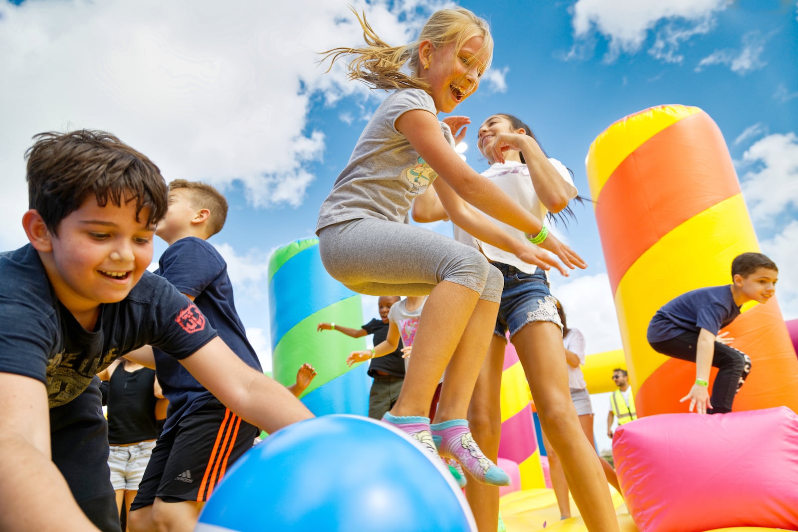 The Big Bounce America Tour – four massive inflatable attractions including The World’s Biggest Bounce House – is headed to Cleveland this summer.