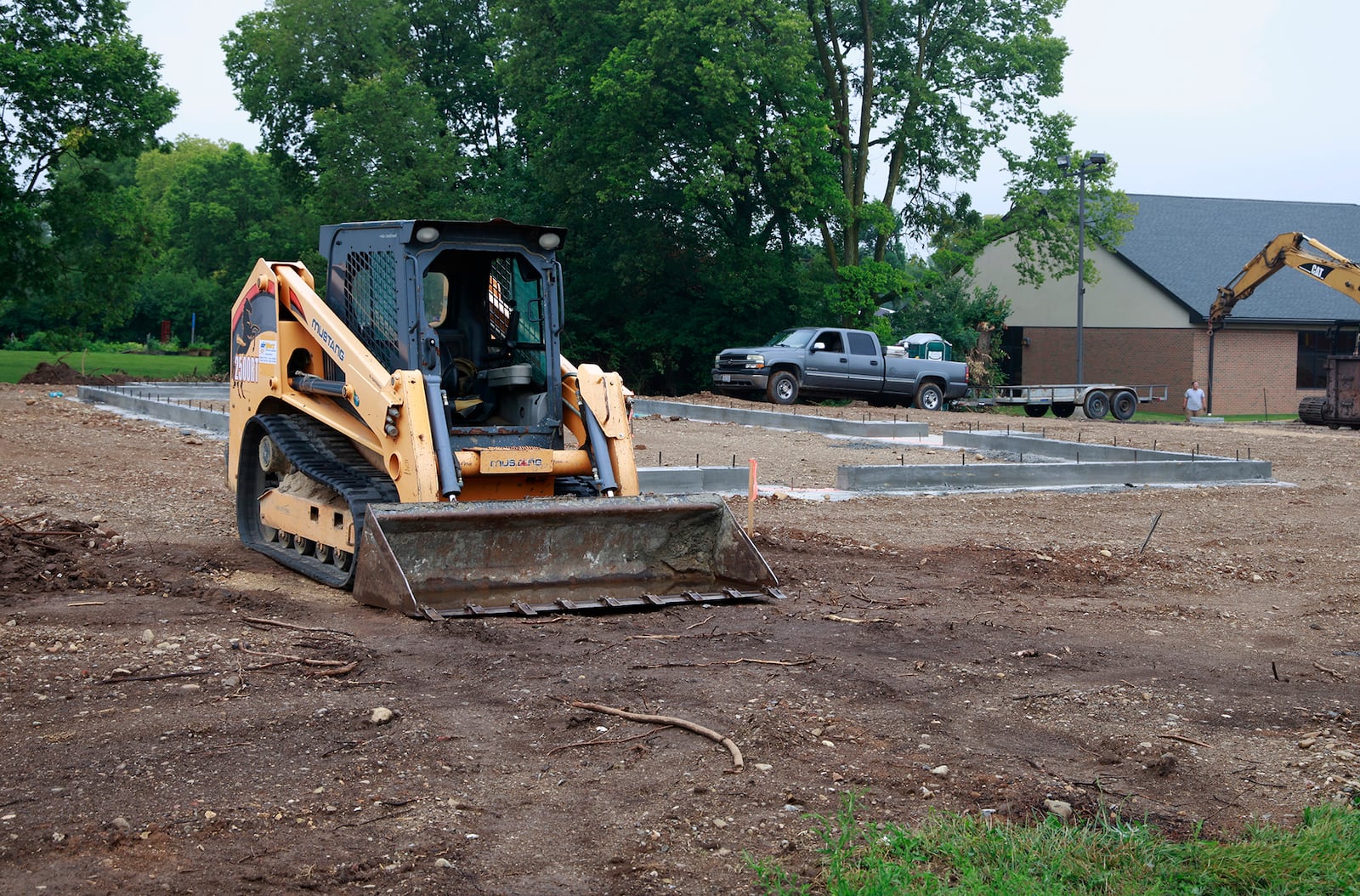 The site of the new Taco Bell in New Carlisle Friday, August 2, 2024. BILL LACKEY/STAFF