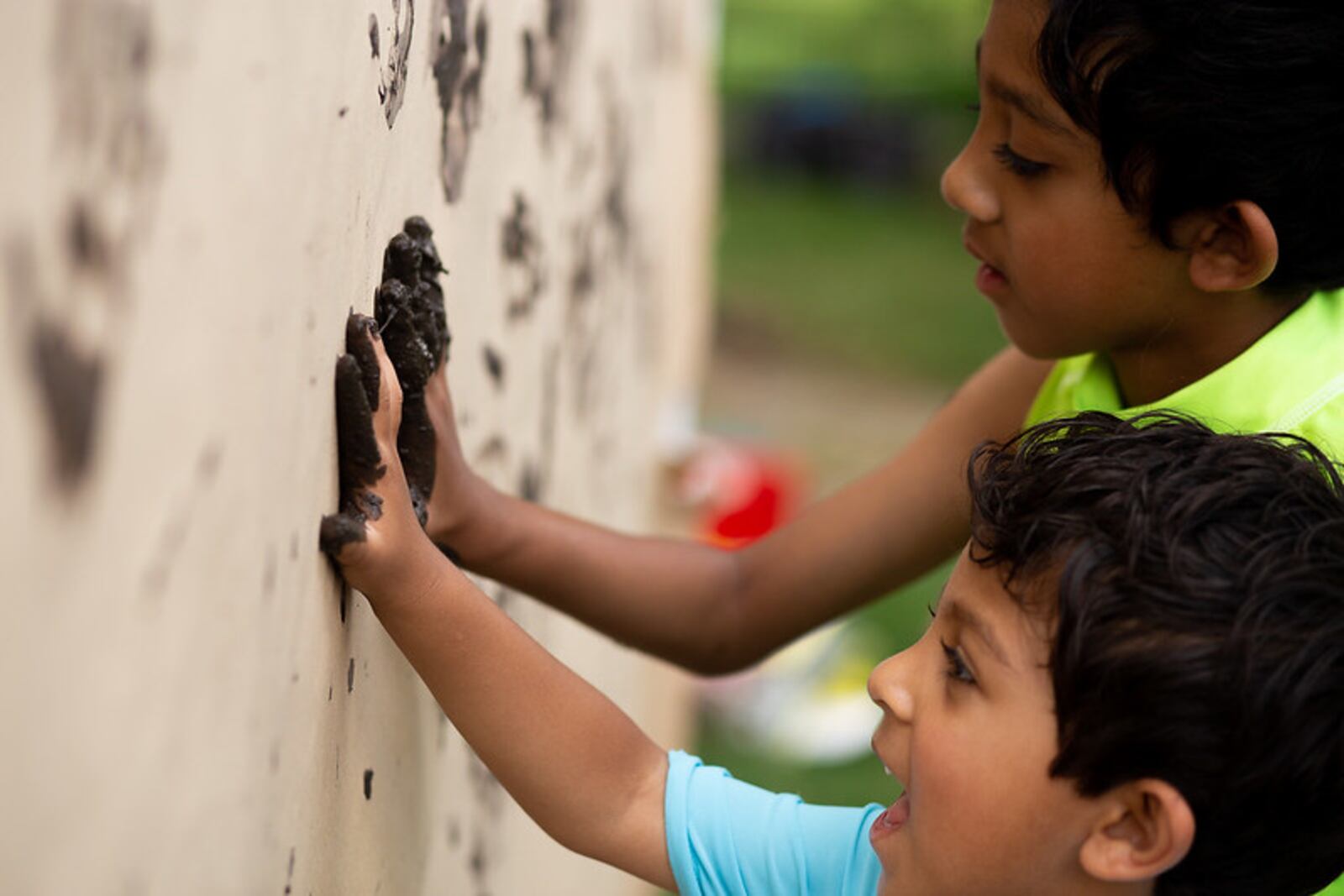 International Mud Day, is an excuse for kids to get down and dirty while having fun and connecting with nature. CONTRIBUTED PHOTO / FIVE RIVERS METROPARKS