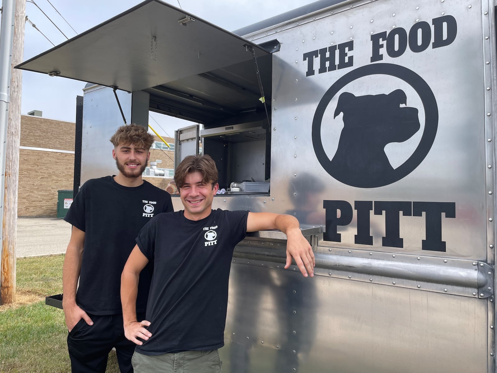 Northridge graduates, Austin Warman and Justin Hamilton, own and operate The Food Pitt, a food truck serving smash burgers and homemade macaroni and cheese. NATALIE JONES/STAFF