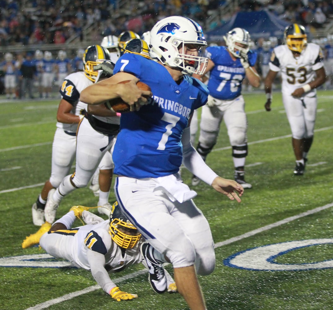 PHOTOS: Springfield at Springboro, Week 7 football