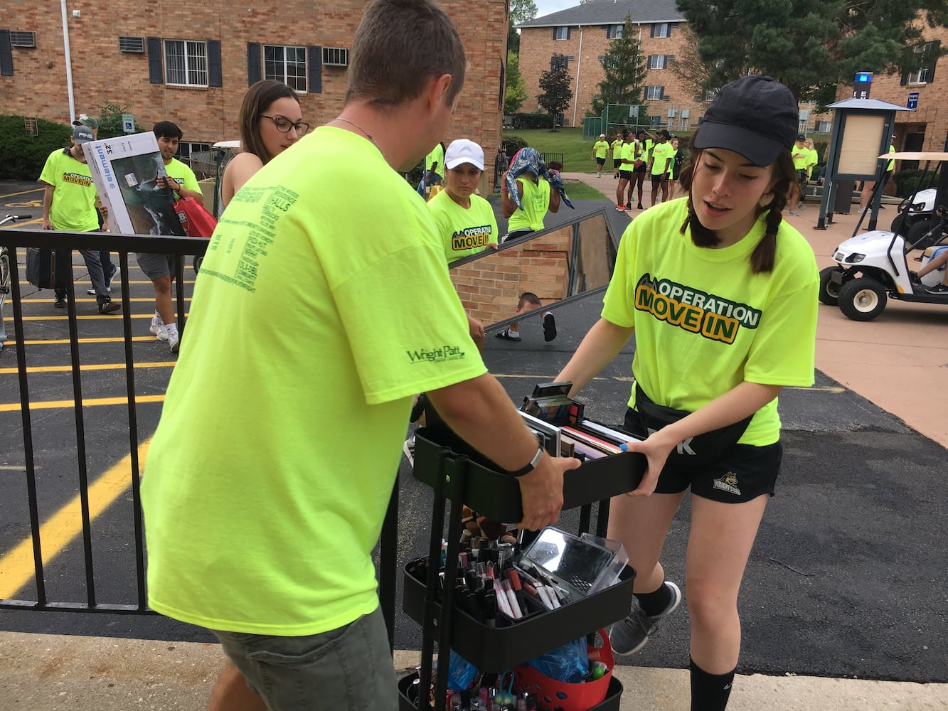 PHOTOS: 900 WSU freshmen move to campus for first time