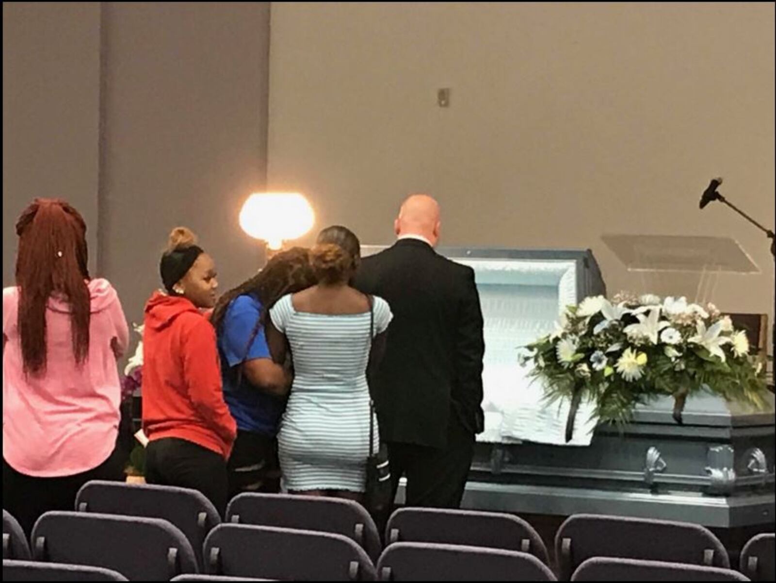 Hundreds attended the funeral of Javier Harrison on Friday, Sept. 6, 2019. (Todd Jackson/Staff)