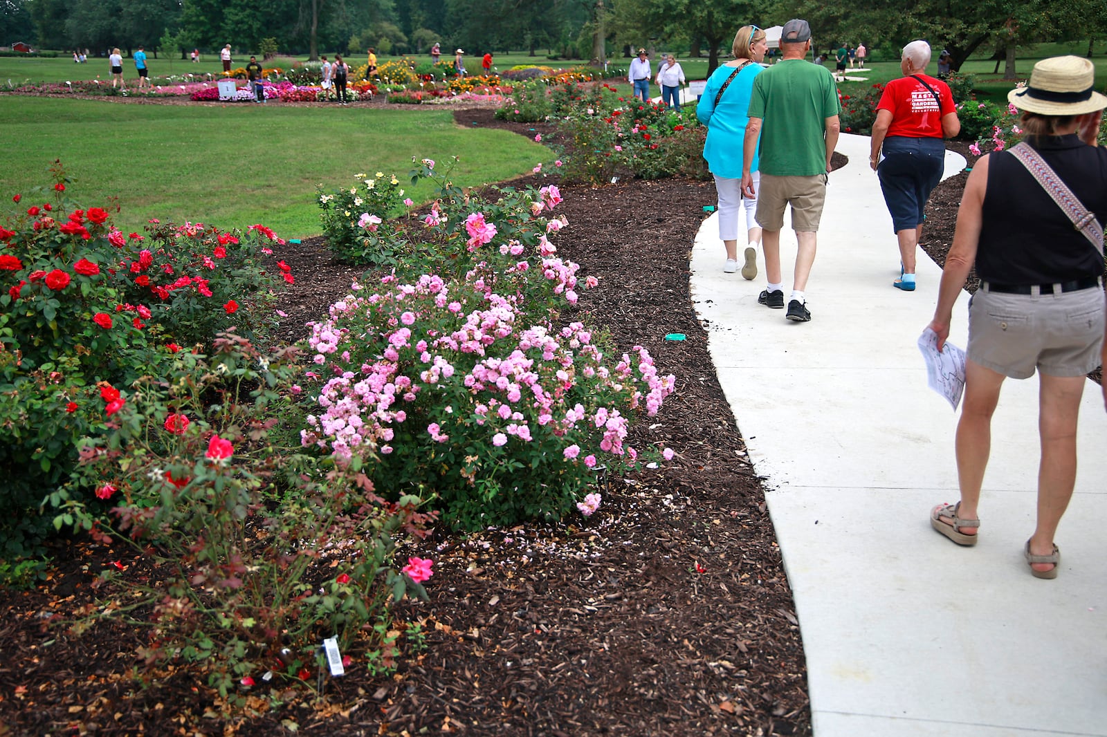 The Ohio State University Extension and Master Gardener Volunteers of Clark County got a chance to showcase their hard work during the Snyder Park Gardens and Arboretum's Garden Jubilee event Saturday, August 3, 2024. BILL LACKEY/STAFF