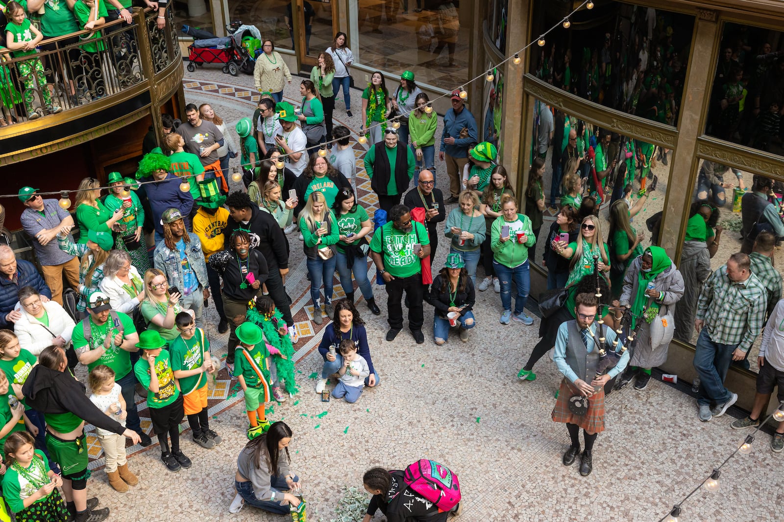 The annual St. Patrick's Day celebration in Cleveland. Photo by Matthew Shiffler. CONTRIBUTED