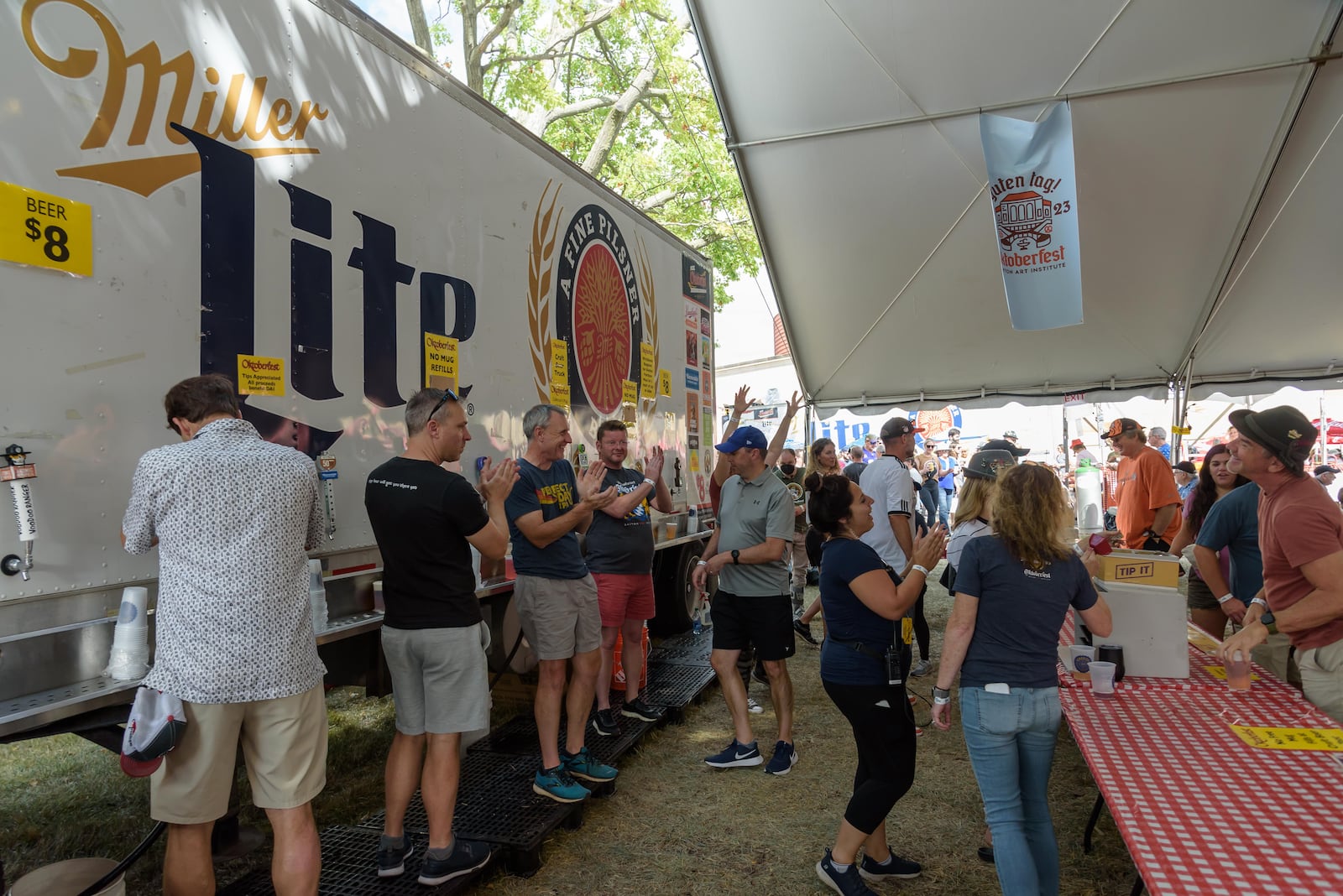 The Dayton Art Institute’s 52nd Oktoberfest was held on the museum’s grounds on Saturday, Sept. 23 and Sunday, Sept. 24, 2023. Oktoberfest is the museum’s largest annual fundraiser. Did we spot you there on Sunday? TOM GILLIAM / CONTRIBUTING PHOTOGRAPHER