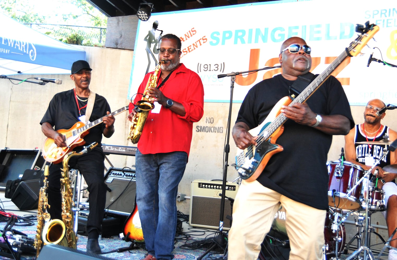 Did we spot you at the Springfield Jazz and Blues Fest?