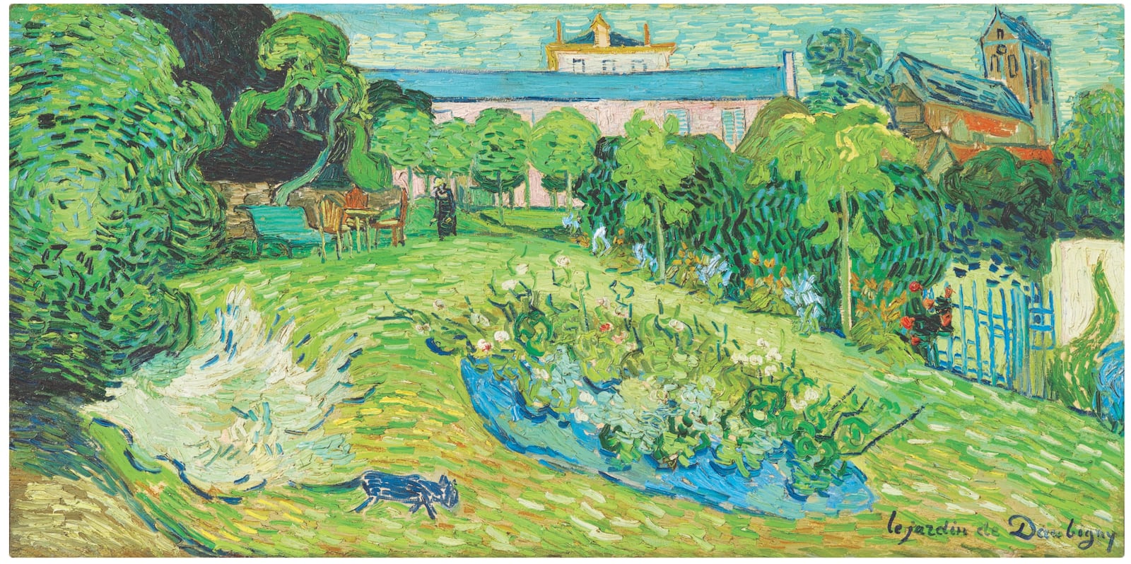 Vincent van Gogh’s “Le Jardin de Daubigny” (1890) is among the work by the artists and his contemporaries in “Van Gogh and European Landscapes,” which is on display at Dayton Art Institute, March 5 through September 4.