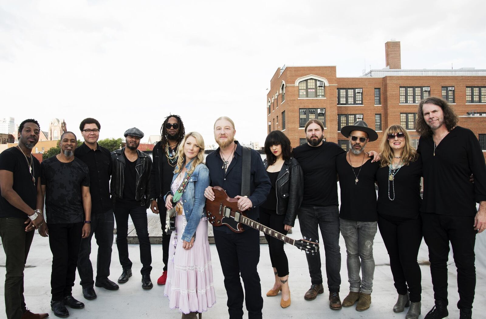 The Tedeschi Trucks Band, on its annual Wheels of Soul Tour with this year’s special guests Blackberry Smoke and Shovels & Rope, performs at Rose Music Center in Huber Heights on July 20. CONTRIBUTED