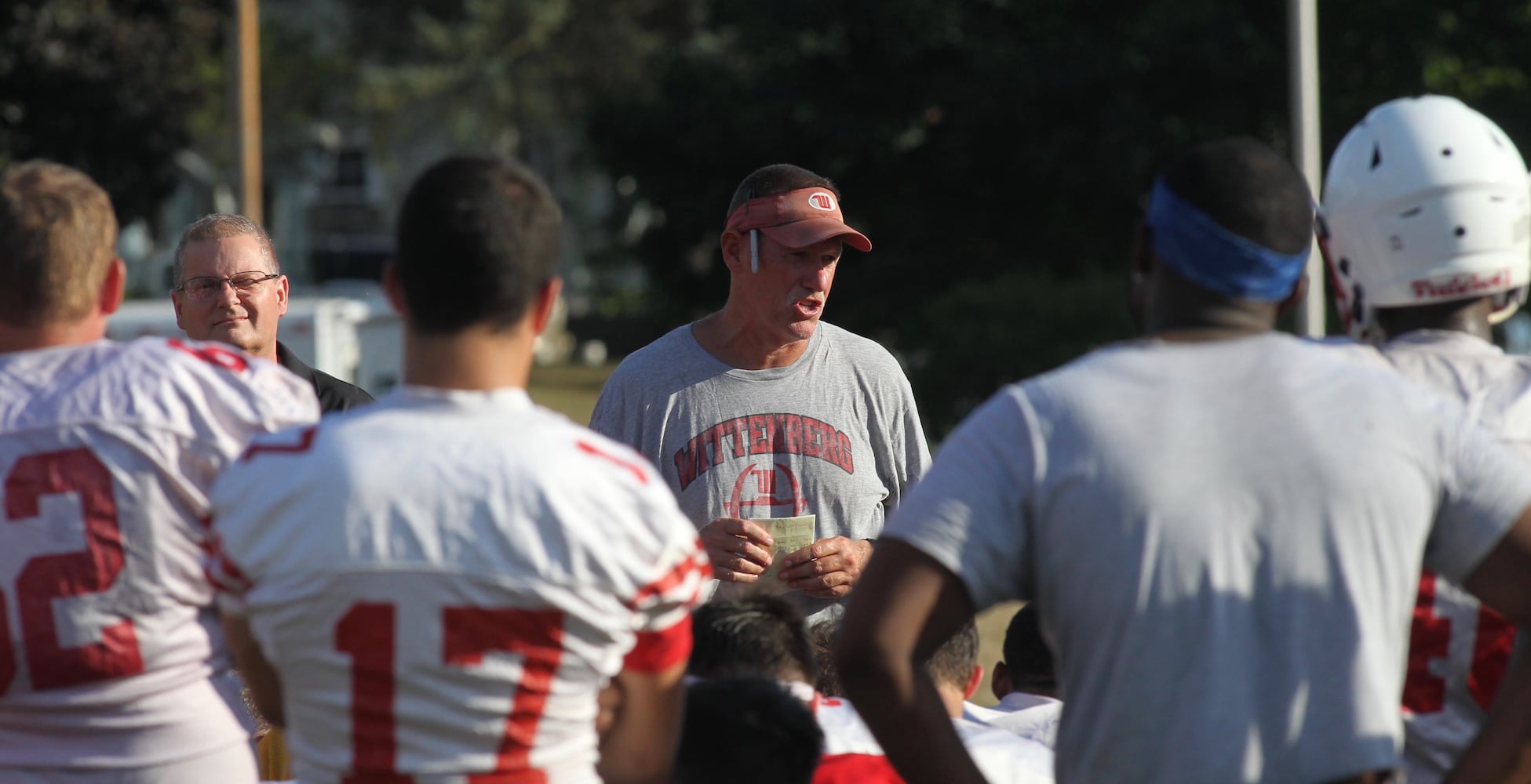 Photos: Wittenberg football preseason practice