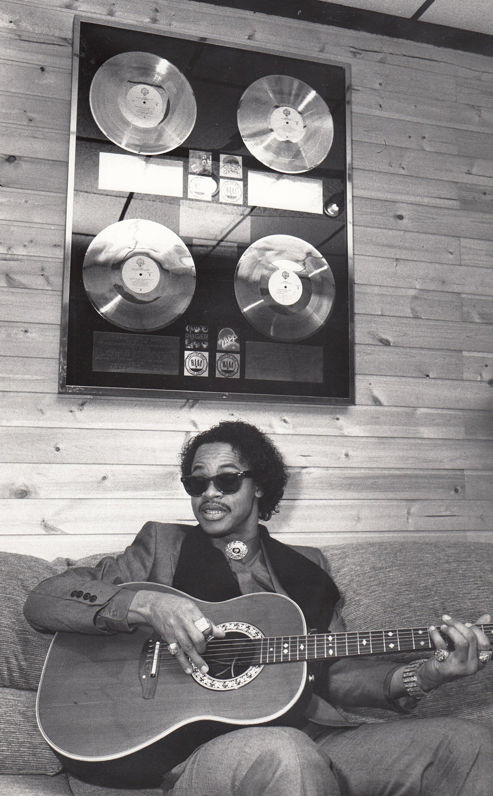 Roger Troutman was a multi-instrumentalist singer and arranger for Zapp and was known for his versatility using a vocoder “talk box” to create computerized vocals. DAYTON DAILY NEWS ARCHIVE / WRIGHT STATE UNIVERSITY SPECIAL COLLECTIONS