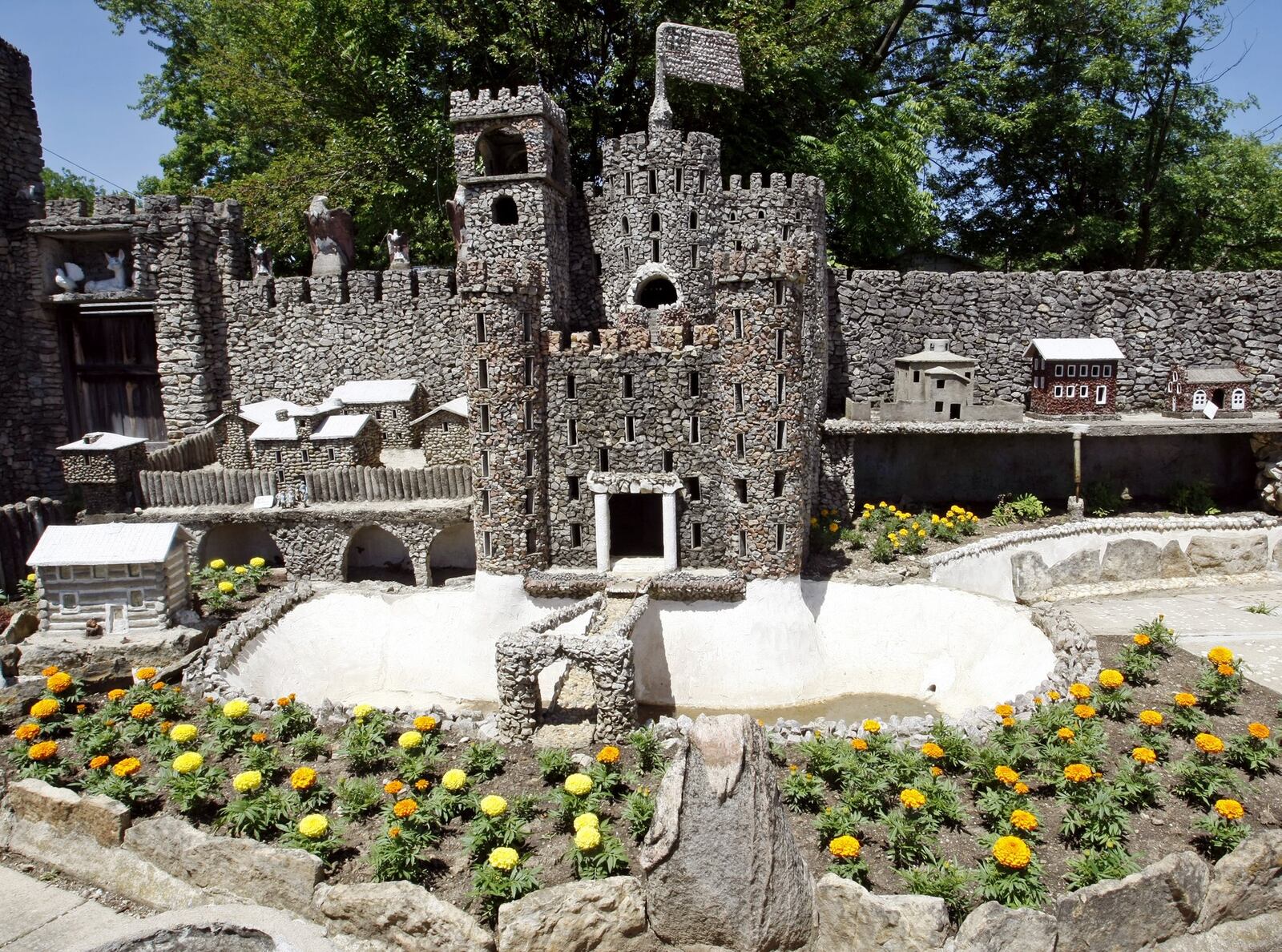 The restored Hartman Rock Garden in Springfield will be dedicated on June 26. Staff Photo by Barbara J. Perenic