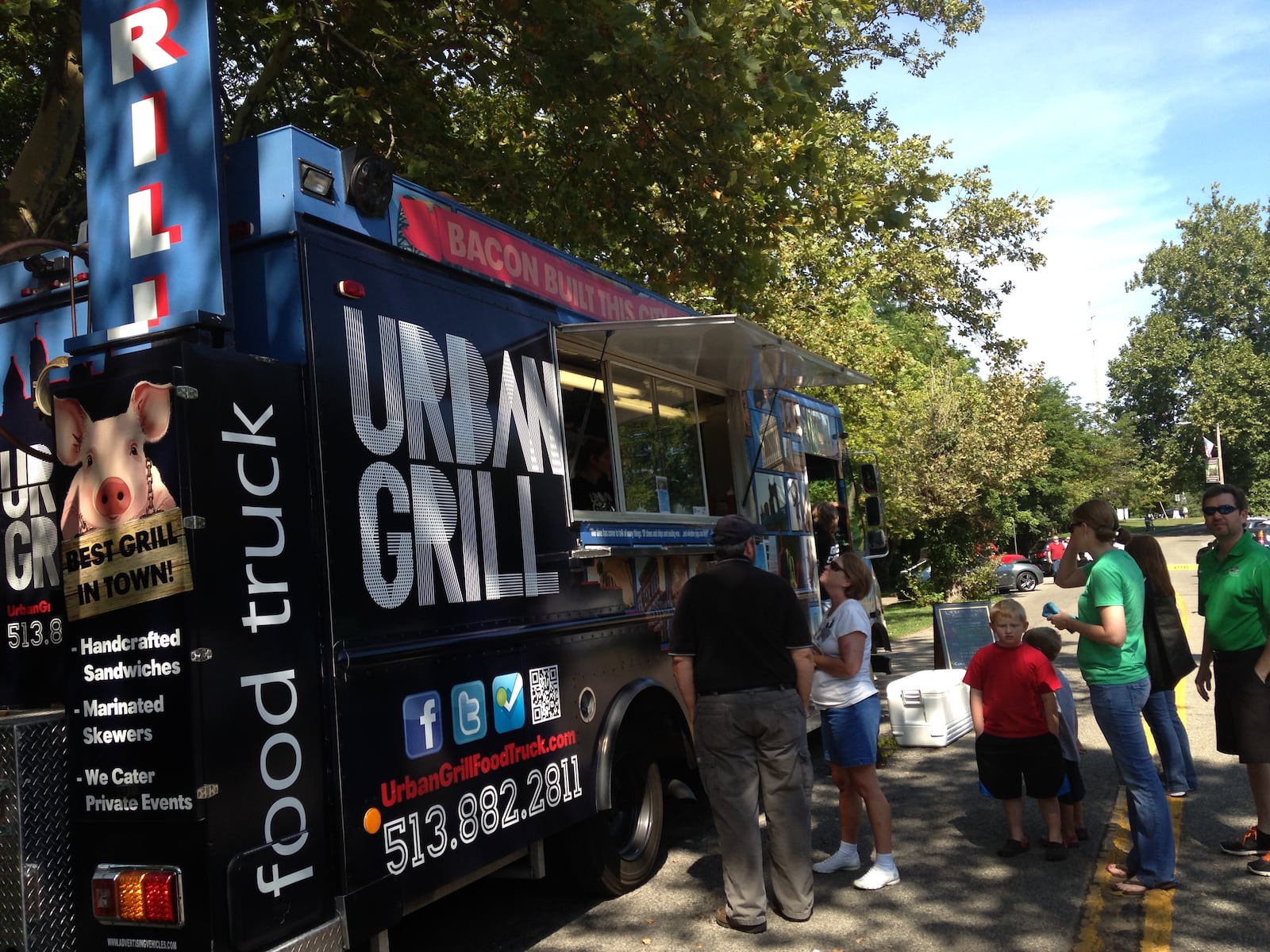 Springfield Rotary Club Gourmet Food Truck Competition. (Staff photo by Amelia Robinson)