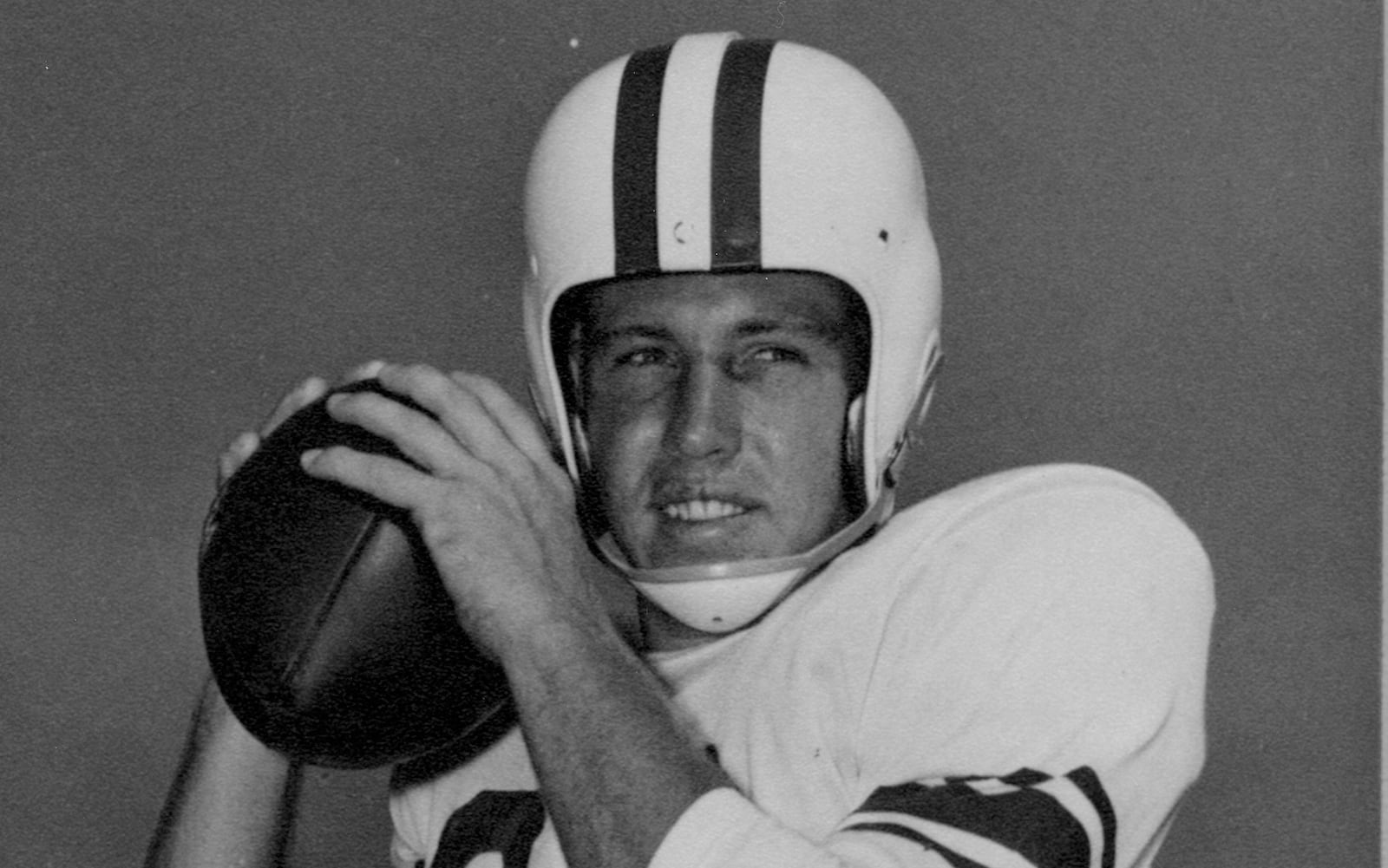 Wittenberg quarterback Ron Lancaster. Photo courtesy of Wittenberg