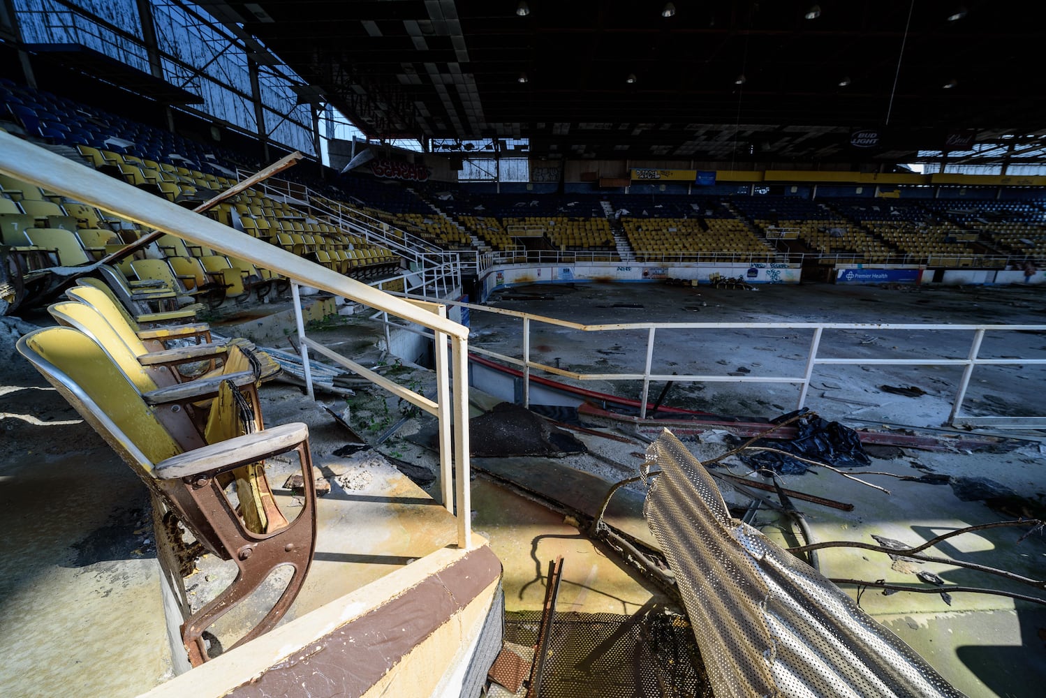 Last look inside Hara Arena