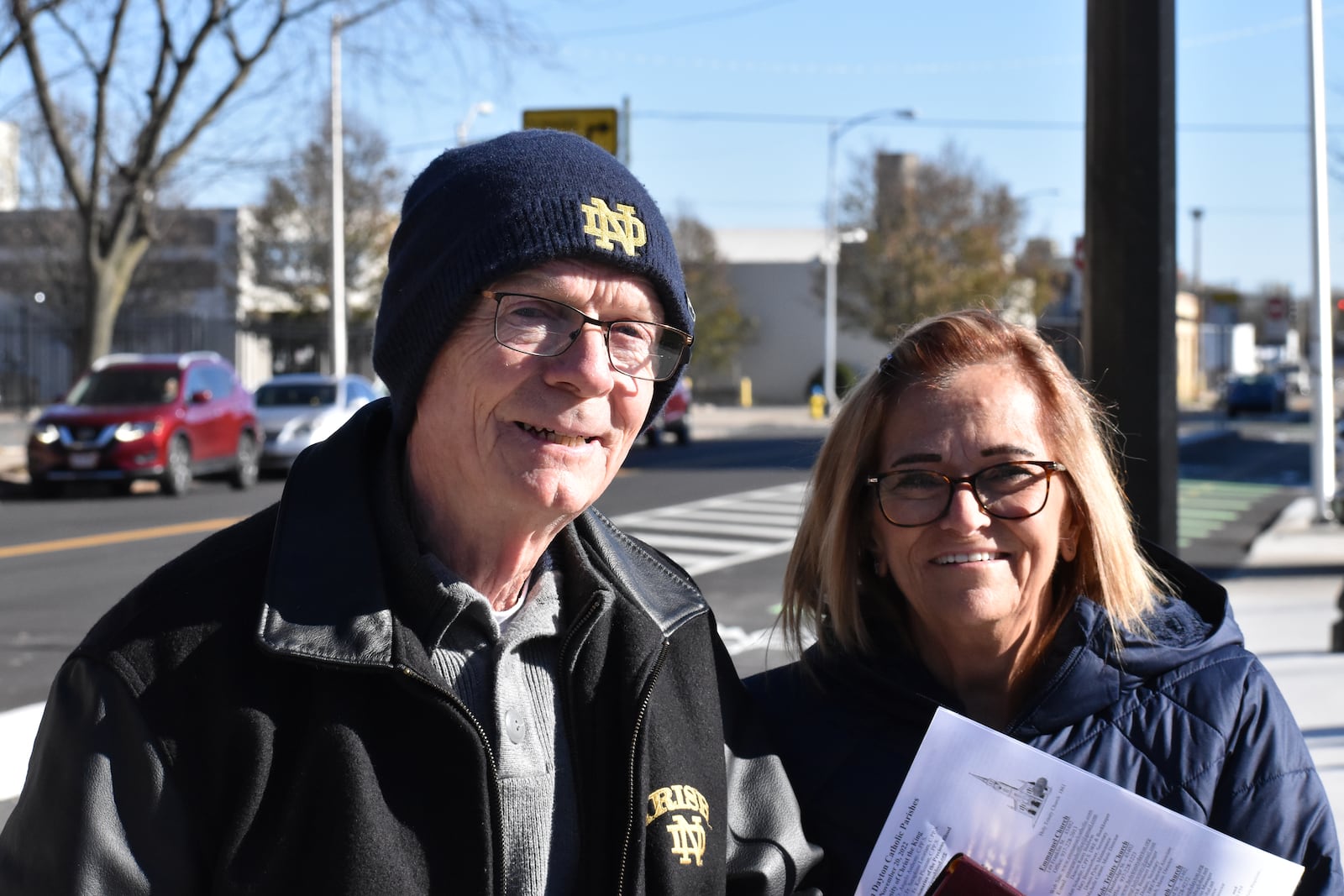 Rick (left) and Betsy Brunner of Vandalia. SAMANTHA WILDOW\STAFF