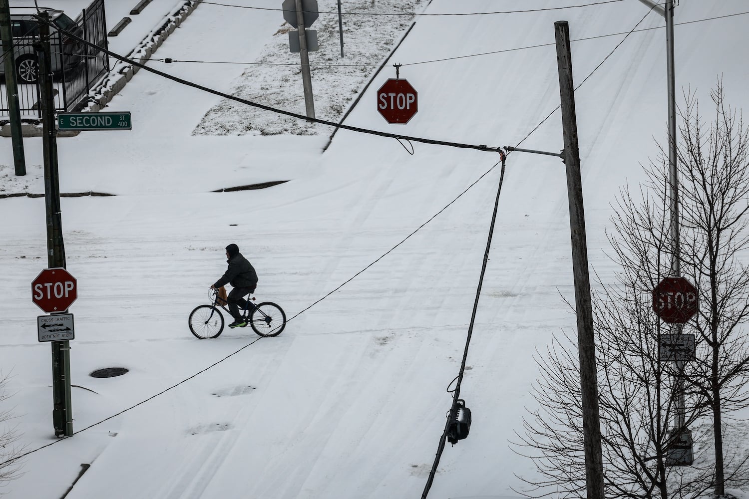 Winter weather strikes Miami Valley