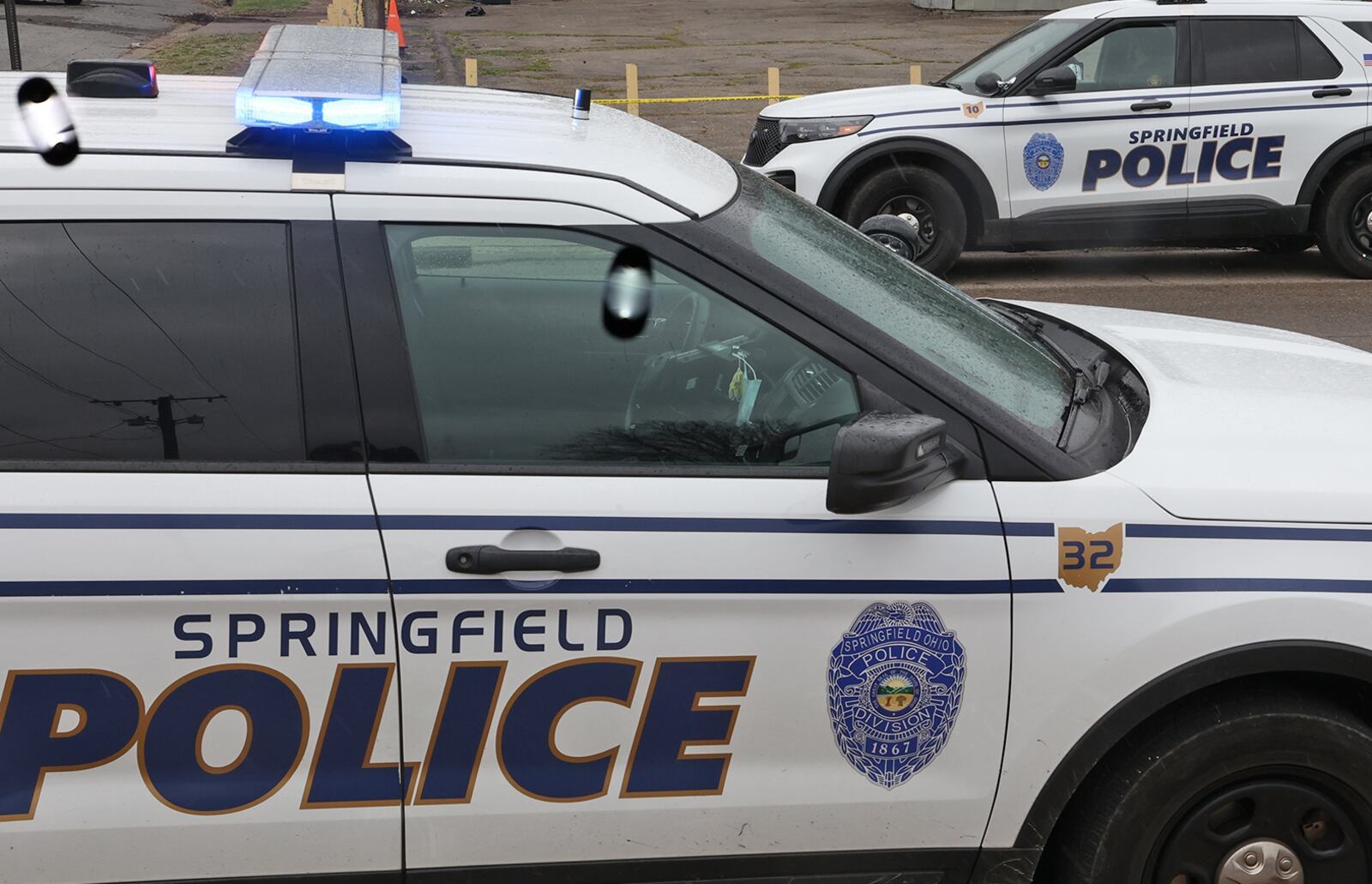 Springfield police cruisers. FILE