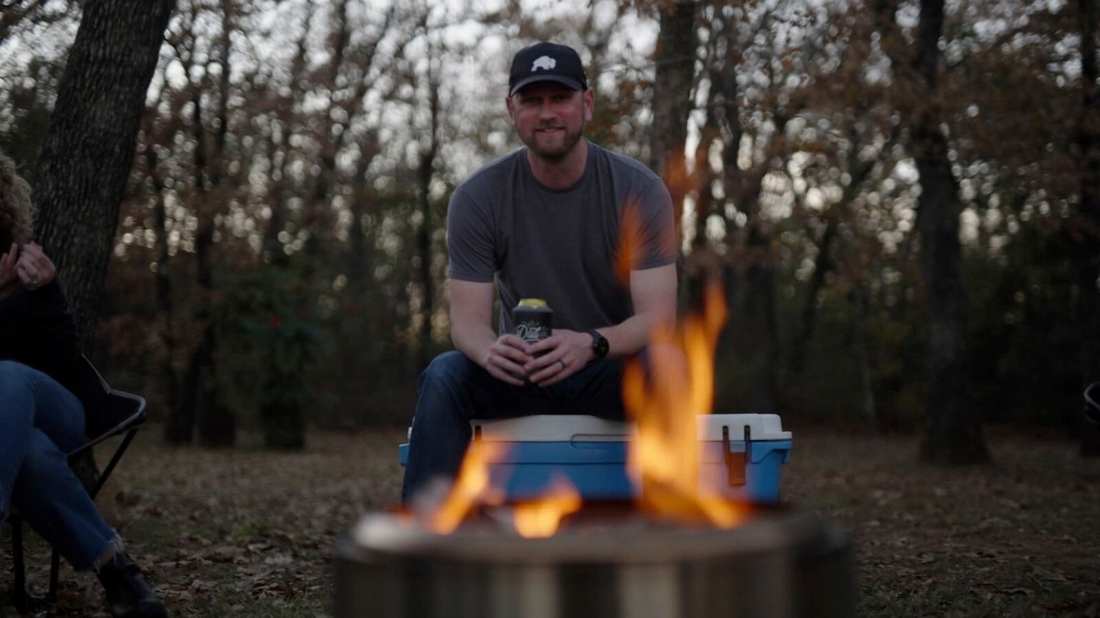 This photo provided by Google shows Google's "Texas - Bison Coolers" 2025 Super Bowl NFL football spot. (Google via AP)