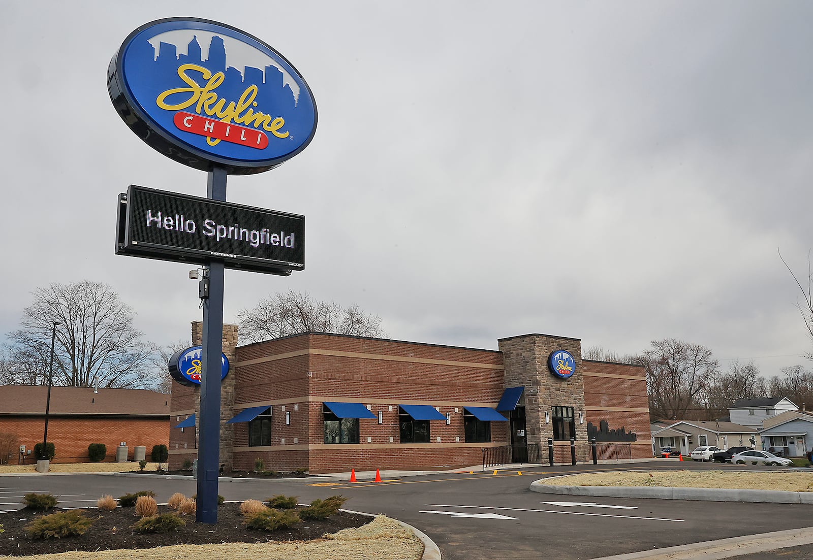 The new Skyline Chili Springfield will open on Thursday, March 23, 2023. BILL LACKEY/STAFF