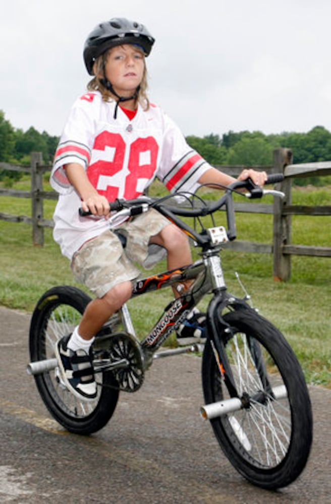 Kids learn about bike safety