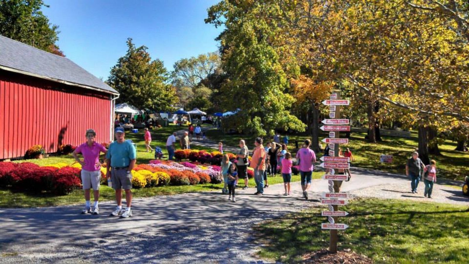 The Farm Fest at the Lost Creek Reserve near Troy draws thousands of visitors to the Miami County Park District property each fall. CONTRIBUTED / FILE