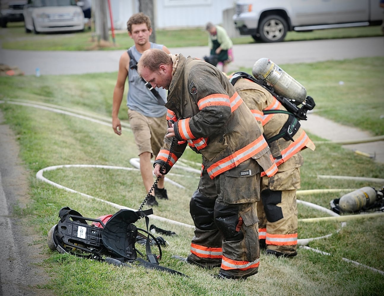 3 injured in Champaign County fire