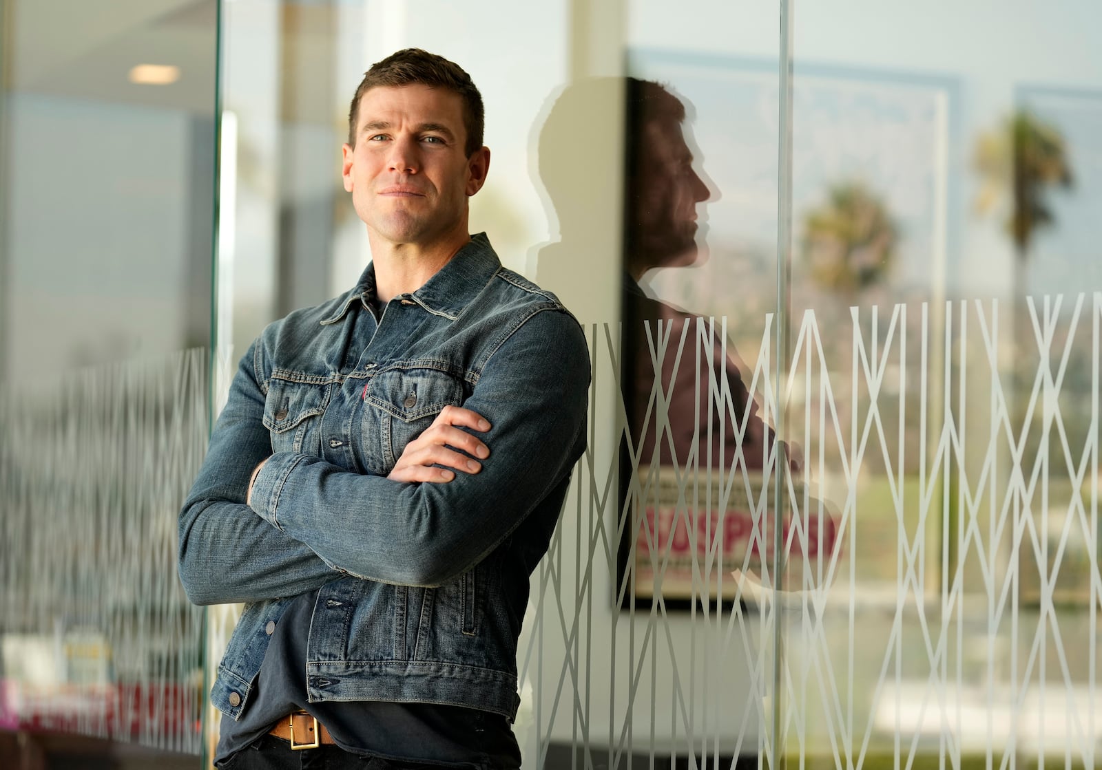 Actor Austin Stowell poses for a portrait in Los Angeles on Oct. 7, 2024. (AP Photo/Chris Pizzello)