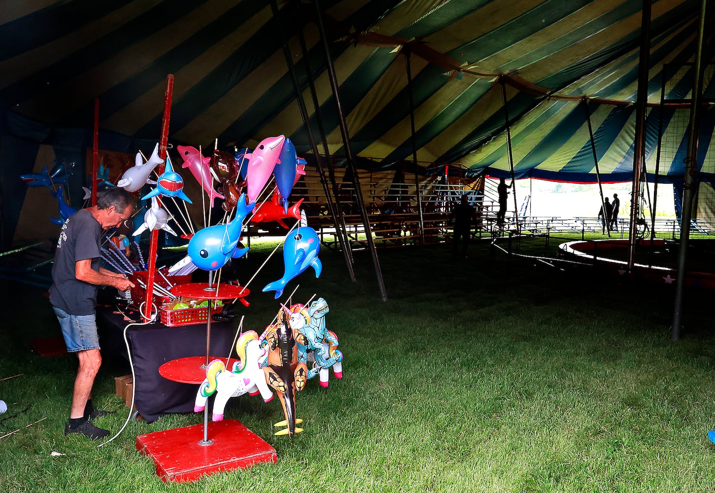 Circus Tent Raising SNS