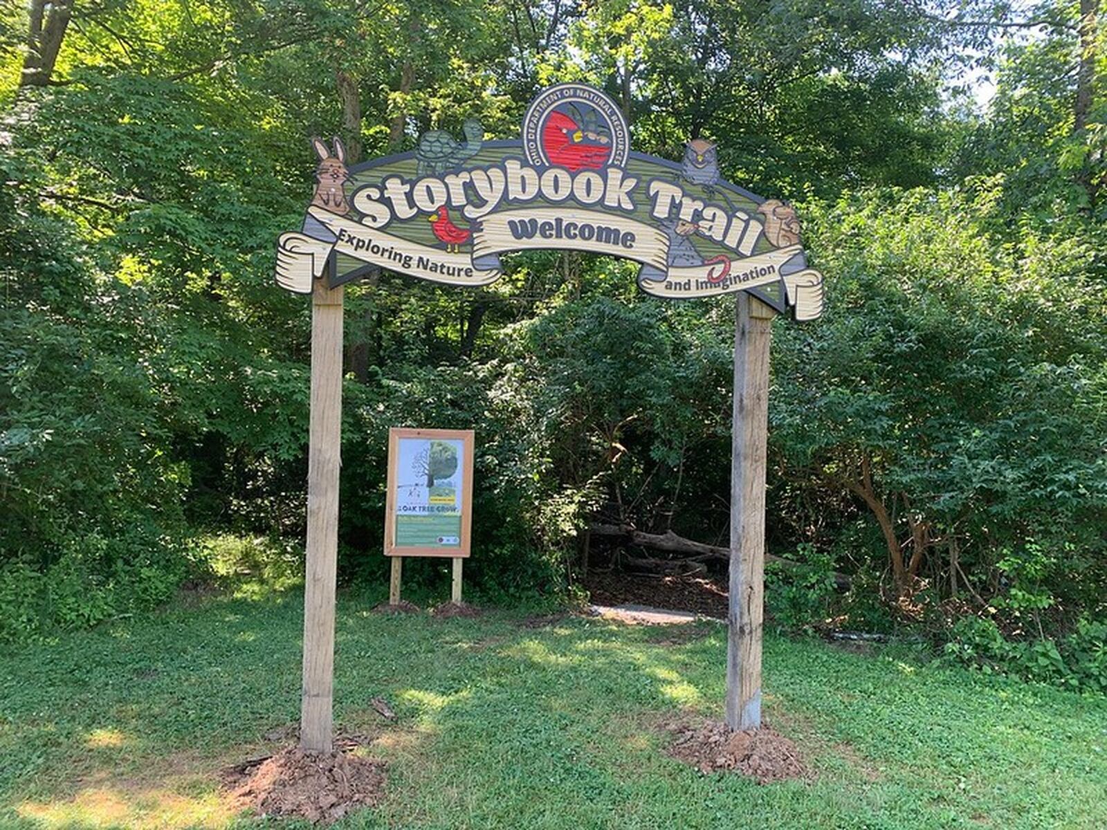 Try the new John Bryan Storybook Trail As an Oak Tree Grows, written by G. Brian Karas which shares American history from the perspective of a majestic oak tree. CONTRIBUTED