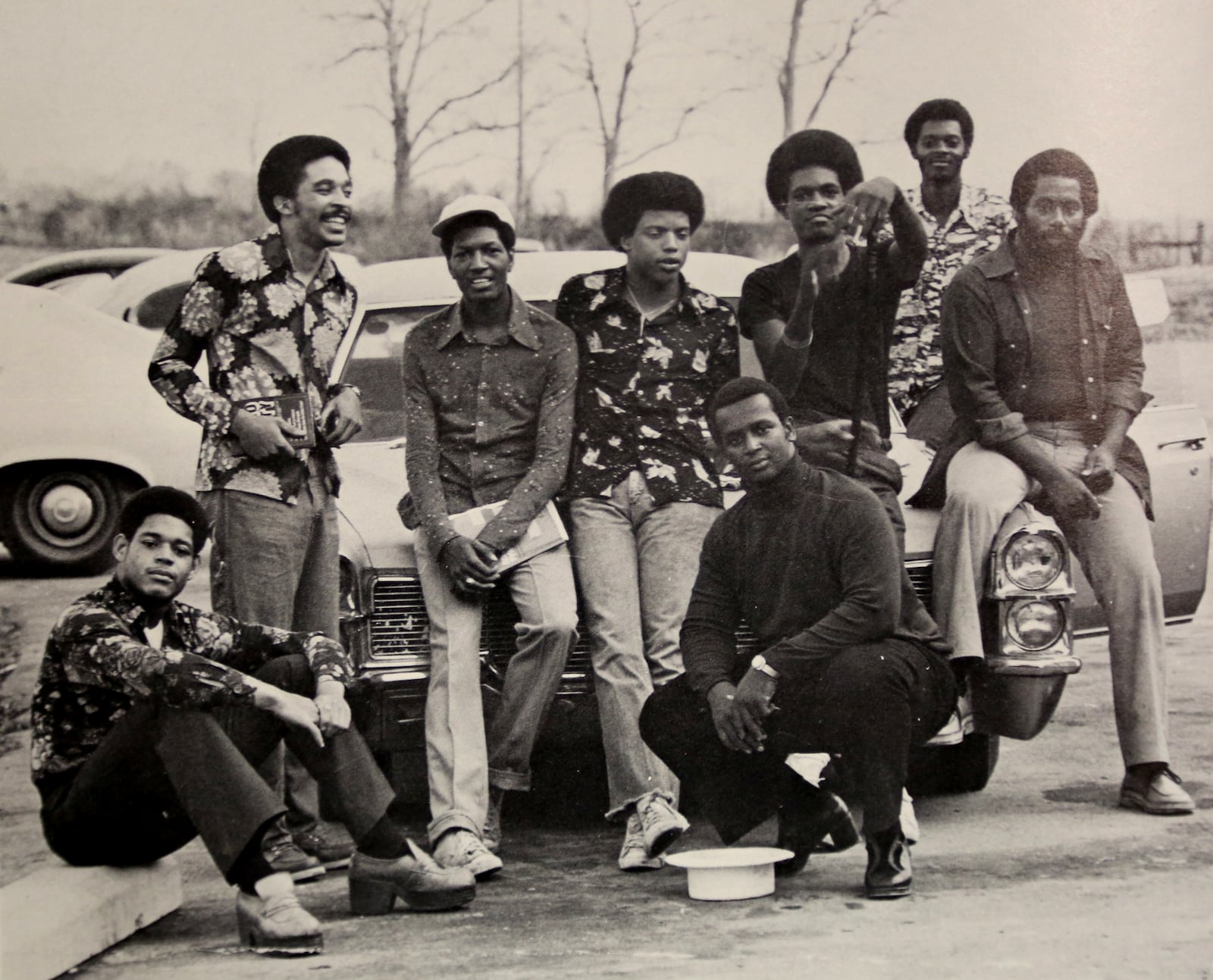 Wilberforce University students in 1976.  PHOTO COURTESY OF THE REMBERT E. STOKES ARCHIVES AND SPECIAL COLLECTIONS