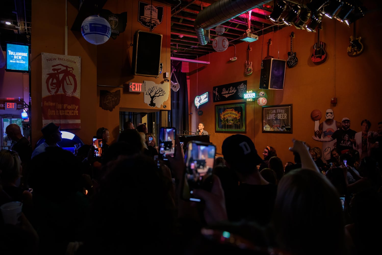 PHOTOS: John Legend visits the Oregon District to show support for the community