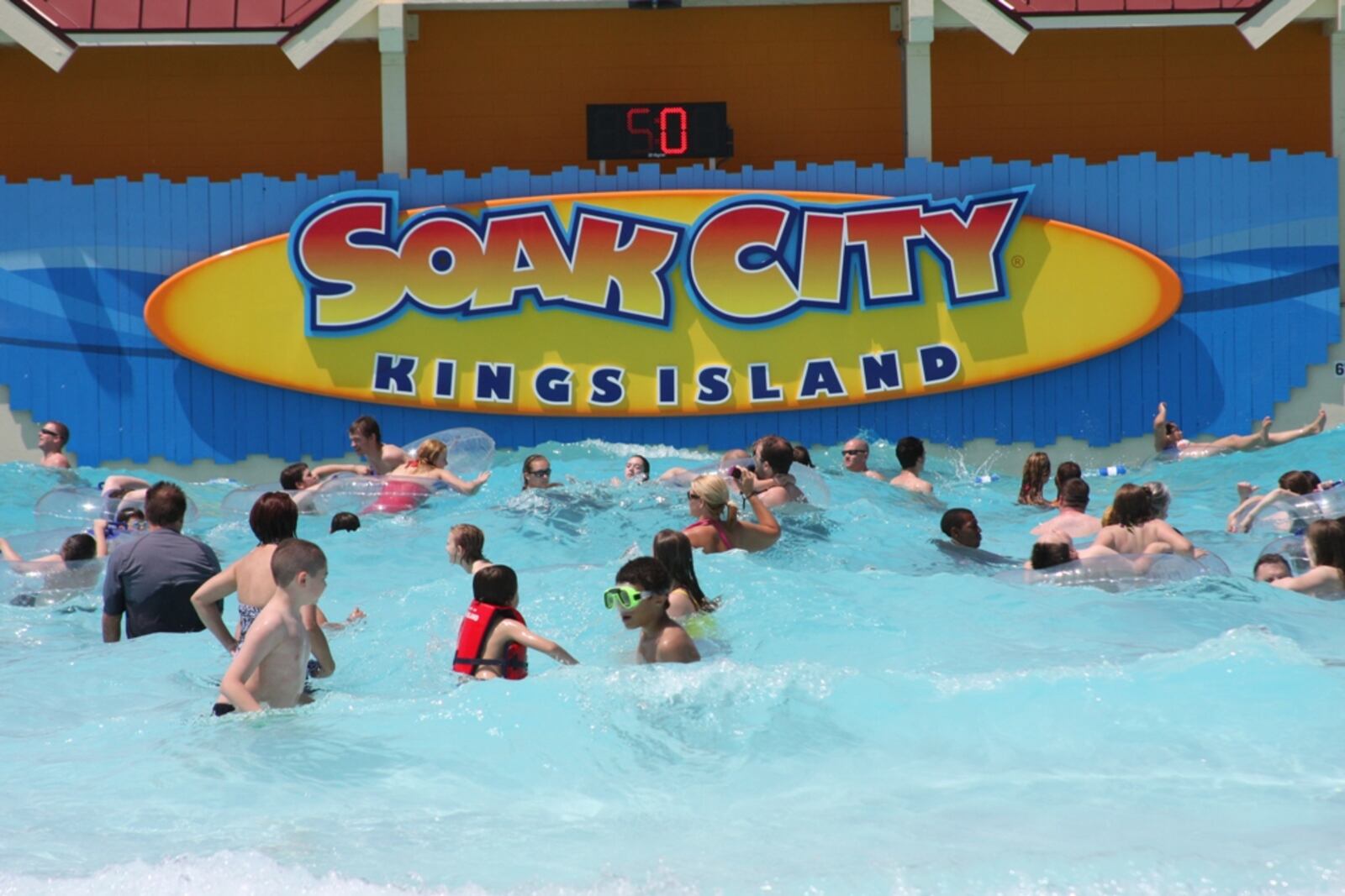 Kings Island's Soak City Waterpark features more than 50 water activities for guests of all ages. CONTRIBUTED