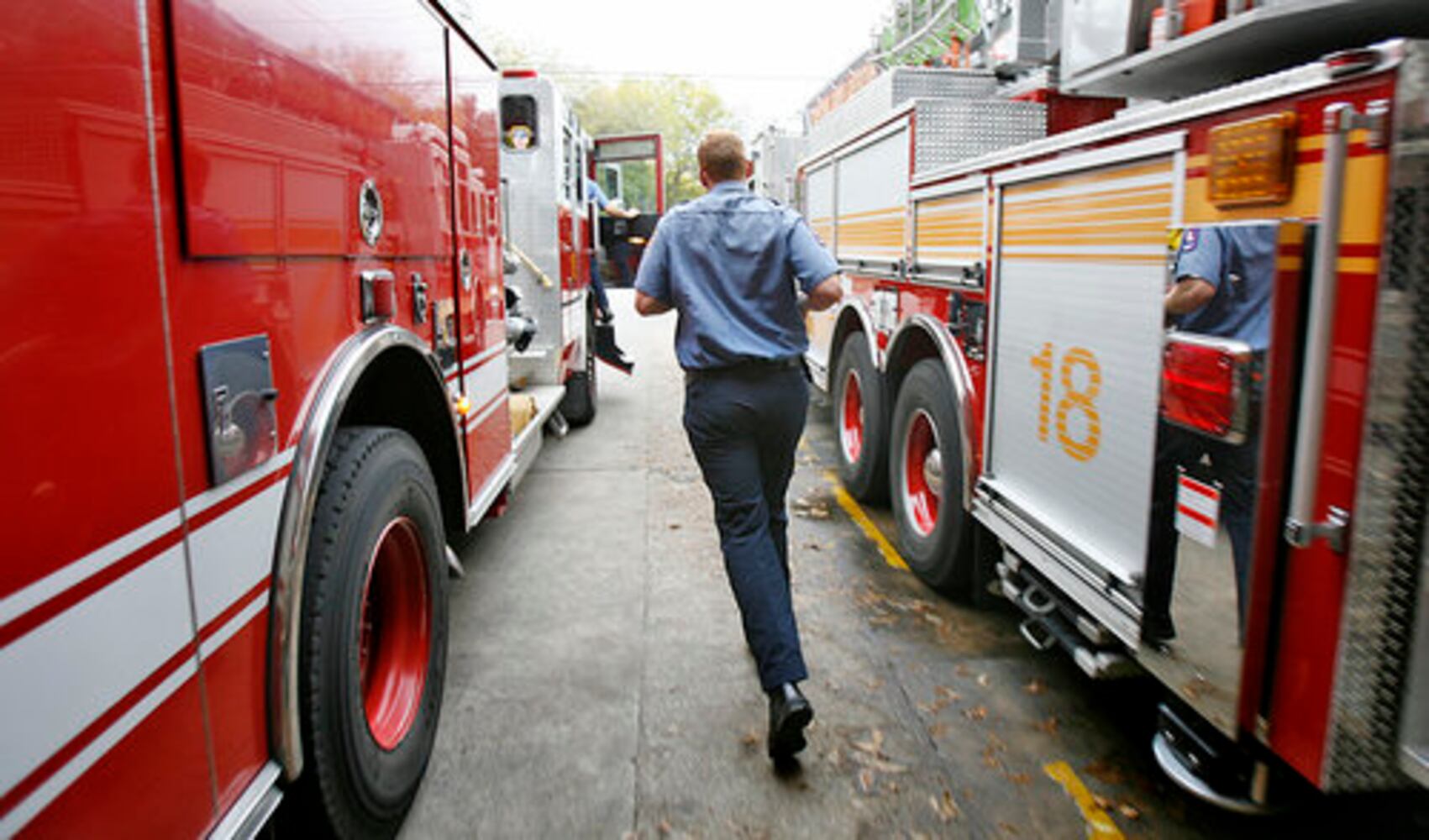 A fire department Thanksgiving